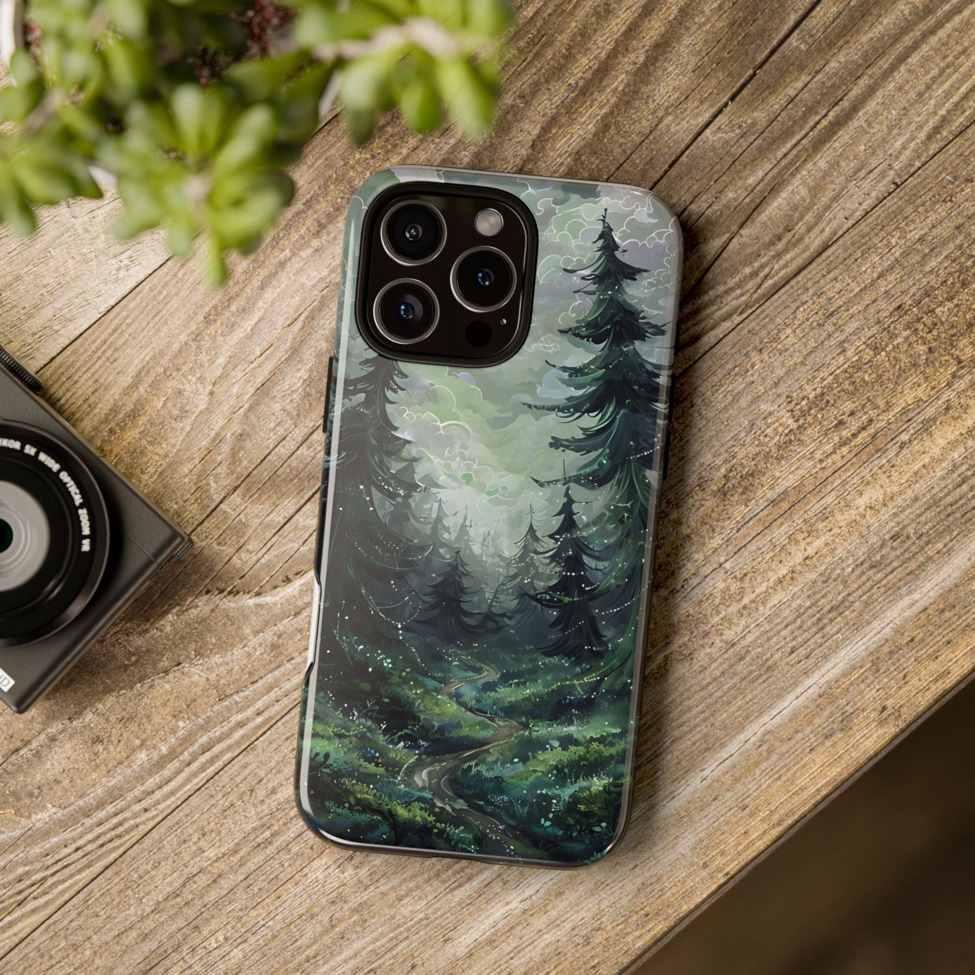 Phone Case, Whimsical Enchanted Forest, Tough Protective Cover, Unique Gift, Trendy