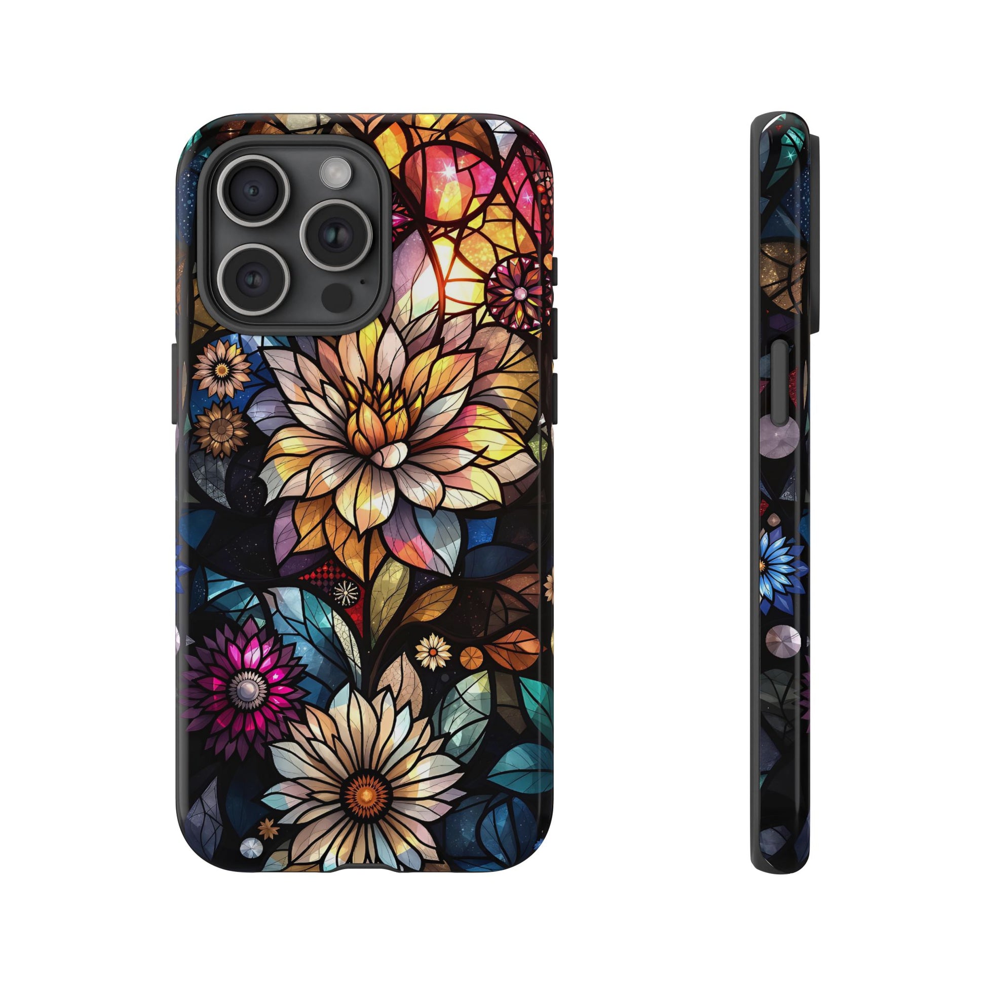 Floral Phone Case - Vibrant Petal Pattern, Tough Protection, Stylish Accessory, Gift for Nature Lovers, Eco-Friendly Design, Floral Art