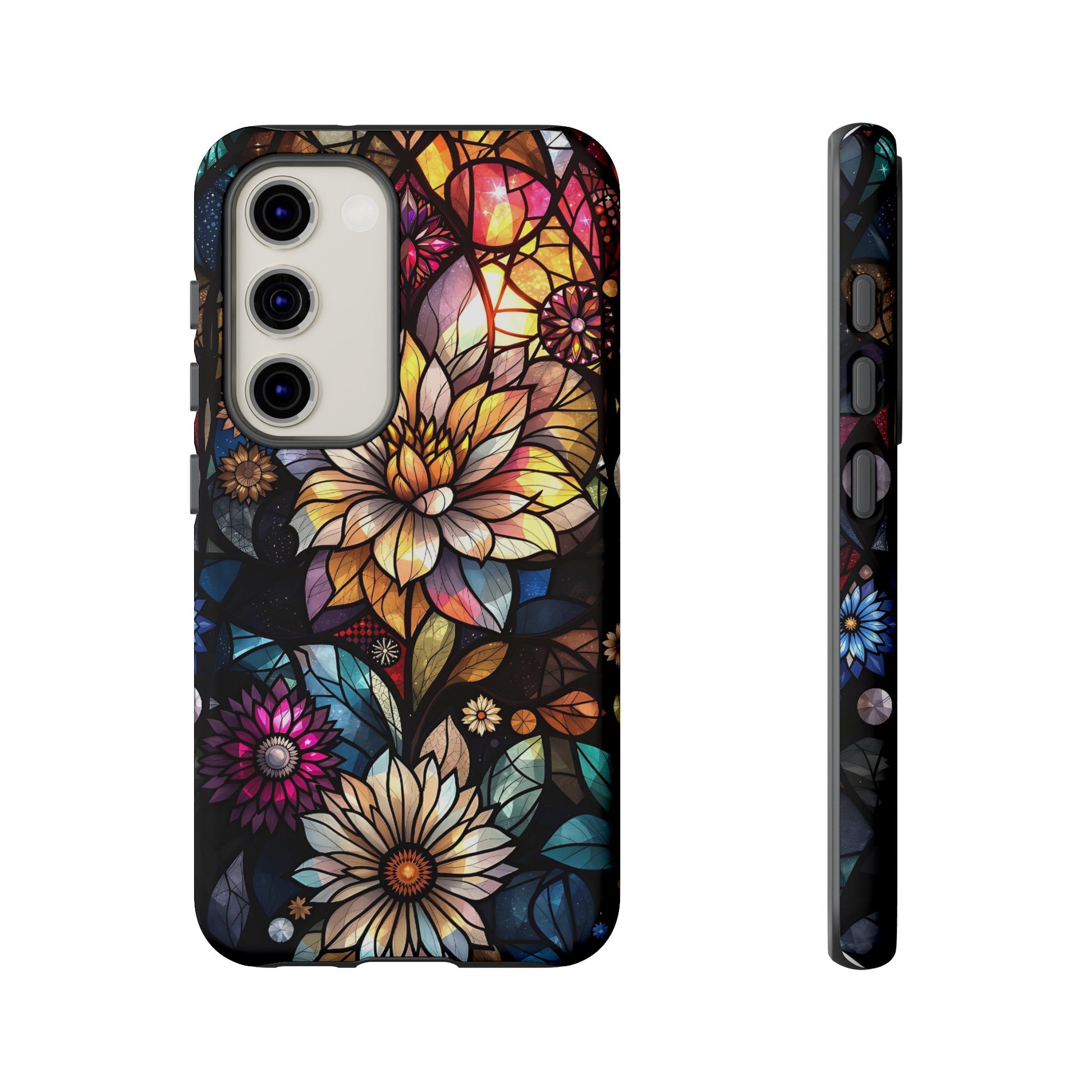Floral Phone Case - Vibrant Petal Pattern, Tough Protection, Stylish Accessory, Gift for Nature Lovers, Eco-Friendly Design, Floral Art