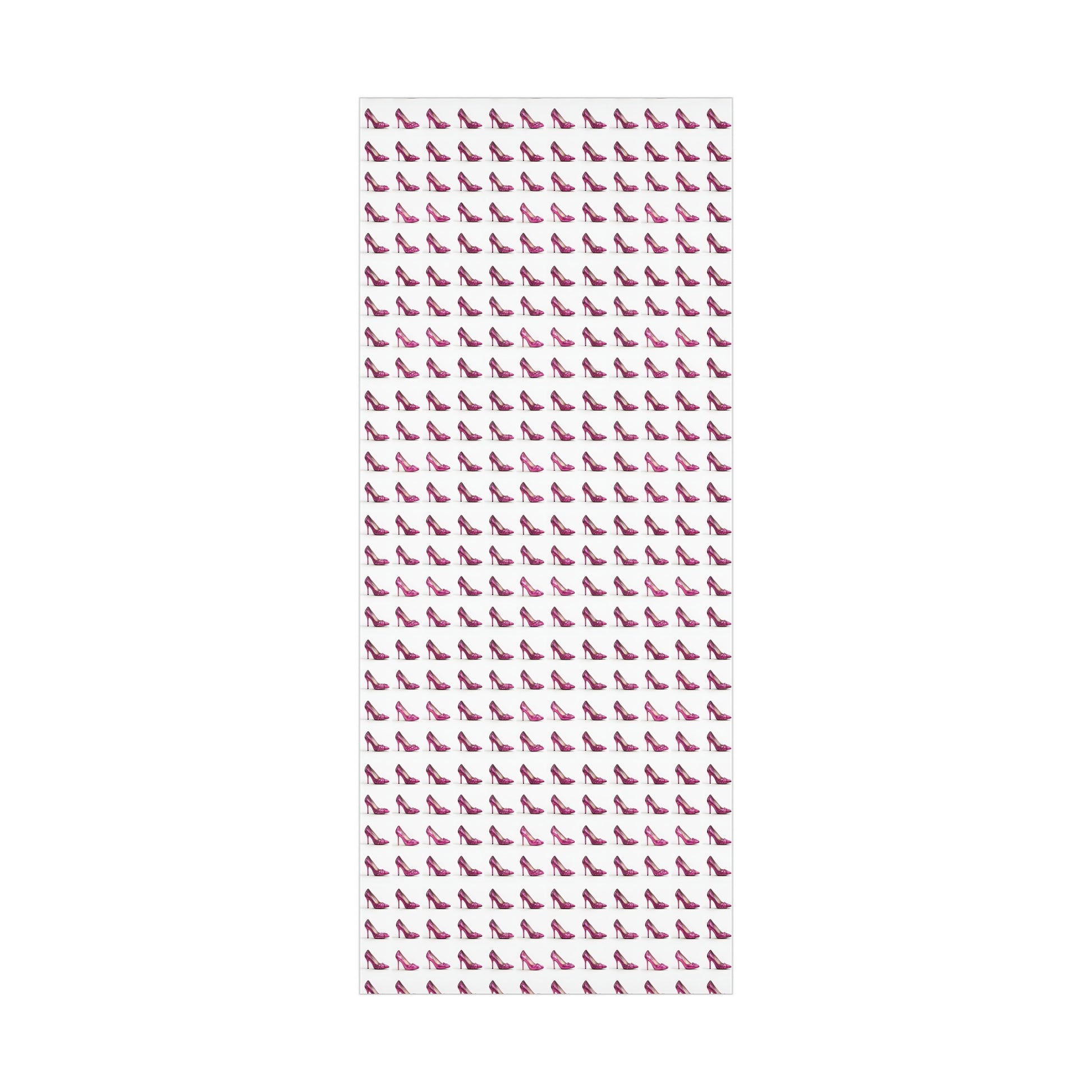 Wrapping Paper, Hot Pink High Heels On White Background - Gift Wrap Rolls, Eco-Friendly Gift Wrap, Holiday