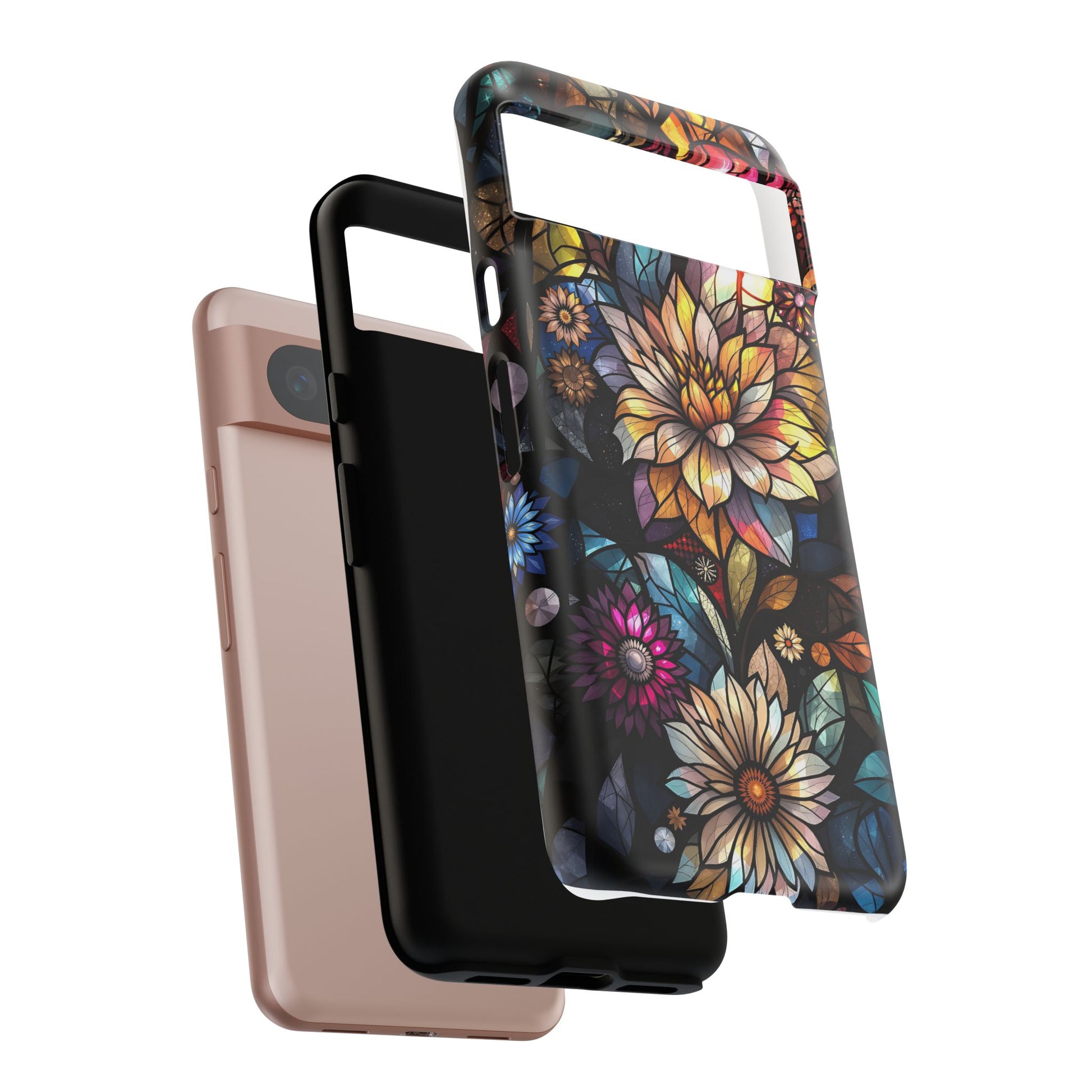 Floral Phone Case - Vibrant Petal Pattern, Tough Protection, Stylish Accessory, Gift for Nature Lovers, Eco-Friendly Design, Floral Art