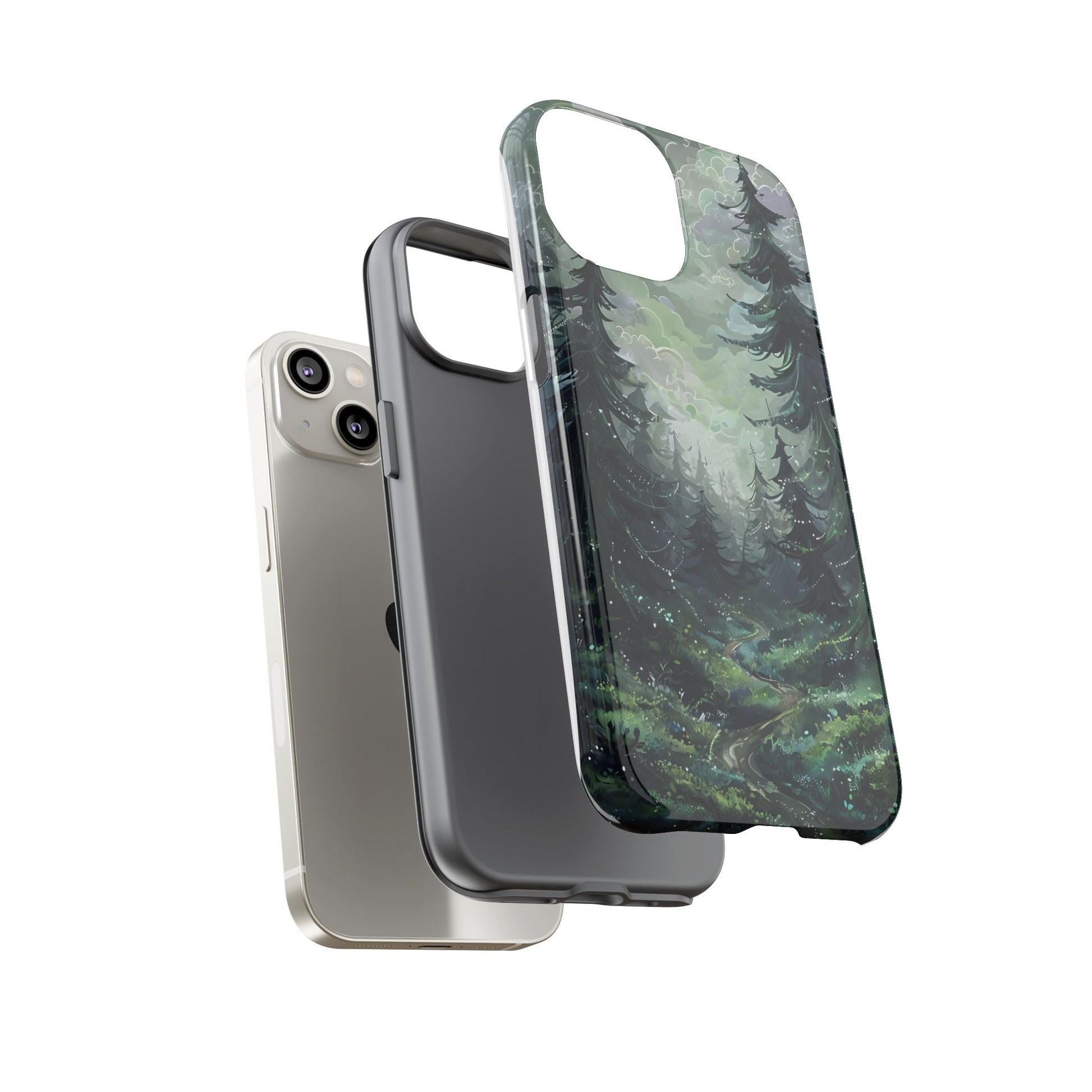 Phone Case, Whimsical Enchanted Forest, Tough Protective Cover, Unique Gift, Trendy