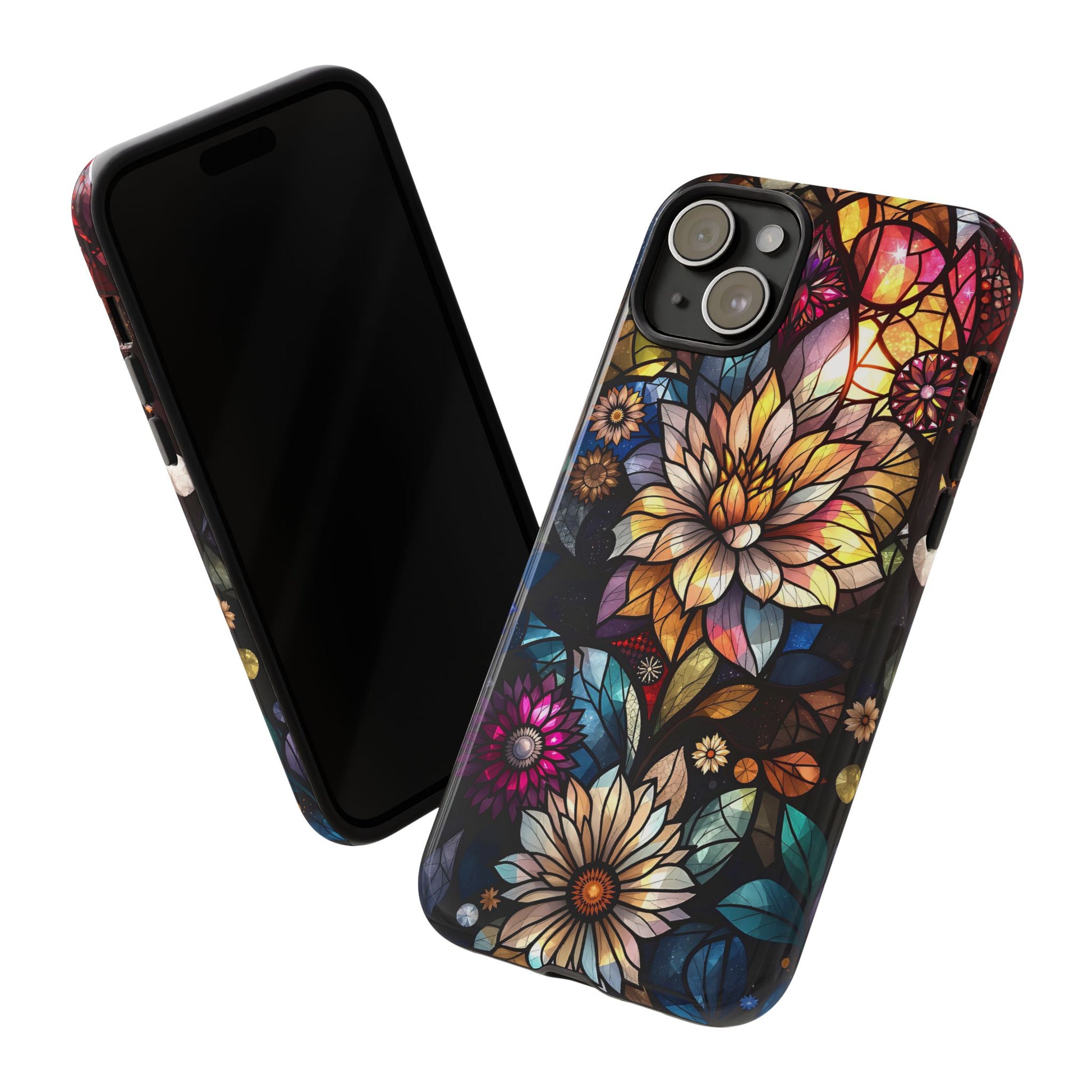 Floral Phone Case - Vibrant Petal Pattern, Tough Protection, Stylish Accessory, Gift for Nature Lovers, Eco-Friendly Design, Floral Art