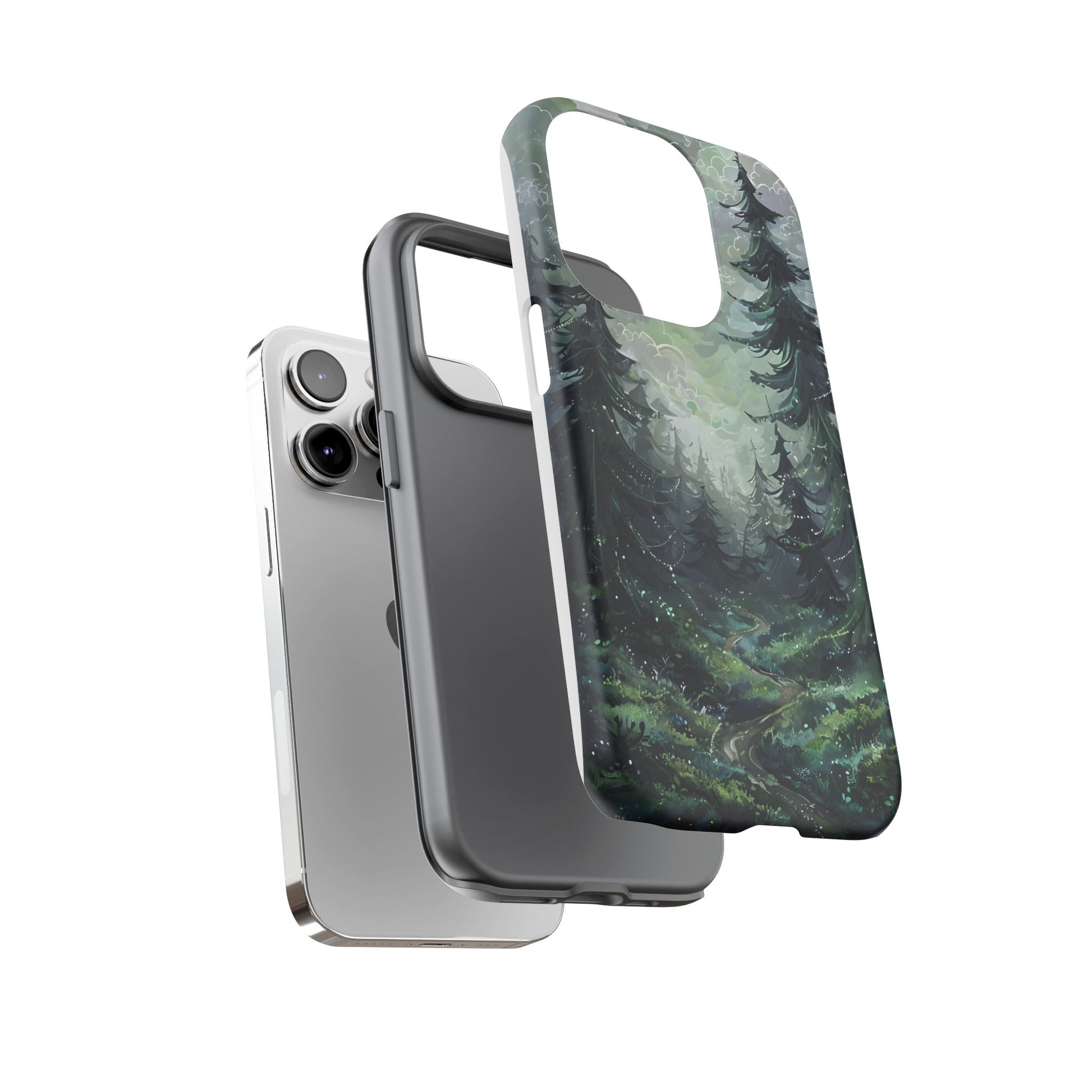Phone Case, Whimsical Enchanted Forest, Tough Protective Cover, Unique Gift, Trendy