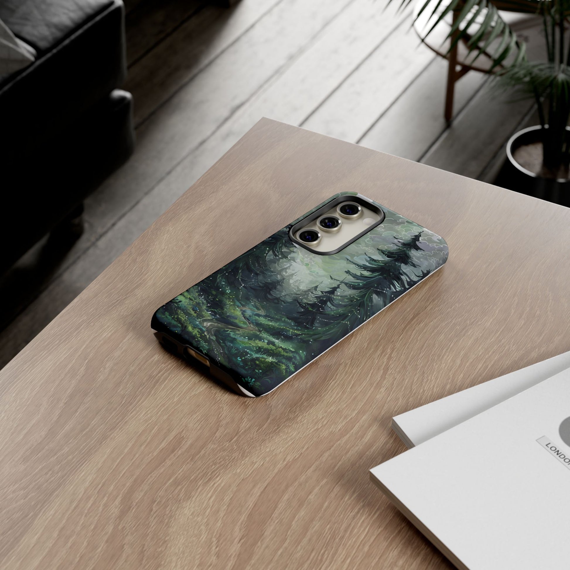 Phone Case, Whimsical Enchanted Forest, Tough Protective Cover, Unique Gift, Trendy