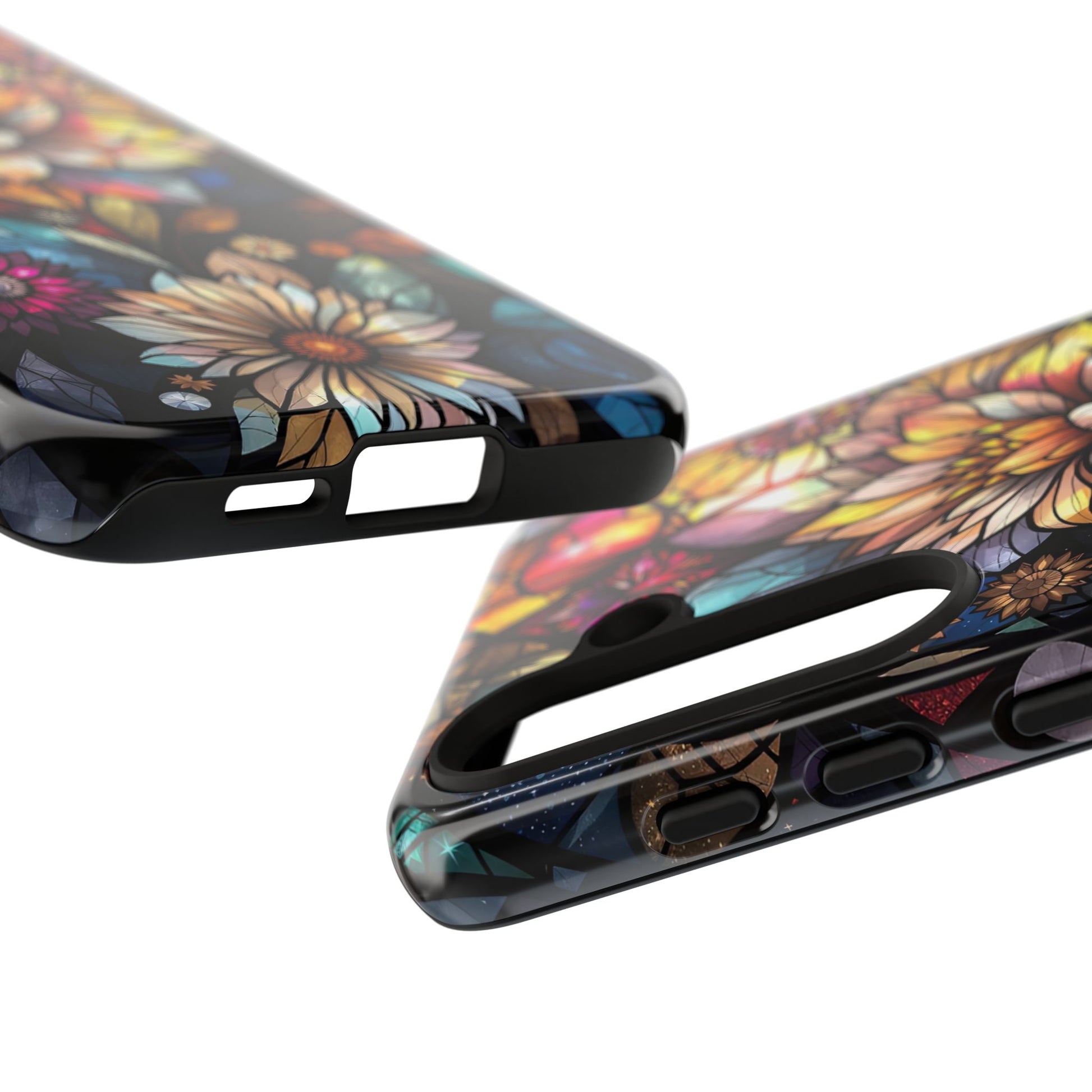Floral Phone Case - Vibrant Petal Pattern, Tough Protection, Stylish Accessory, Gift for Nature Lovers, Eco-Friendly Design, Floral Art
