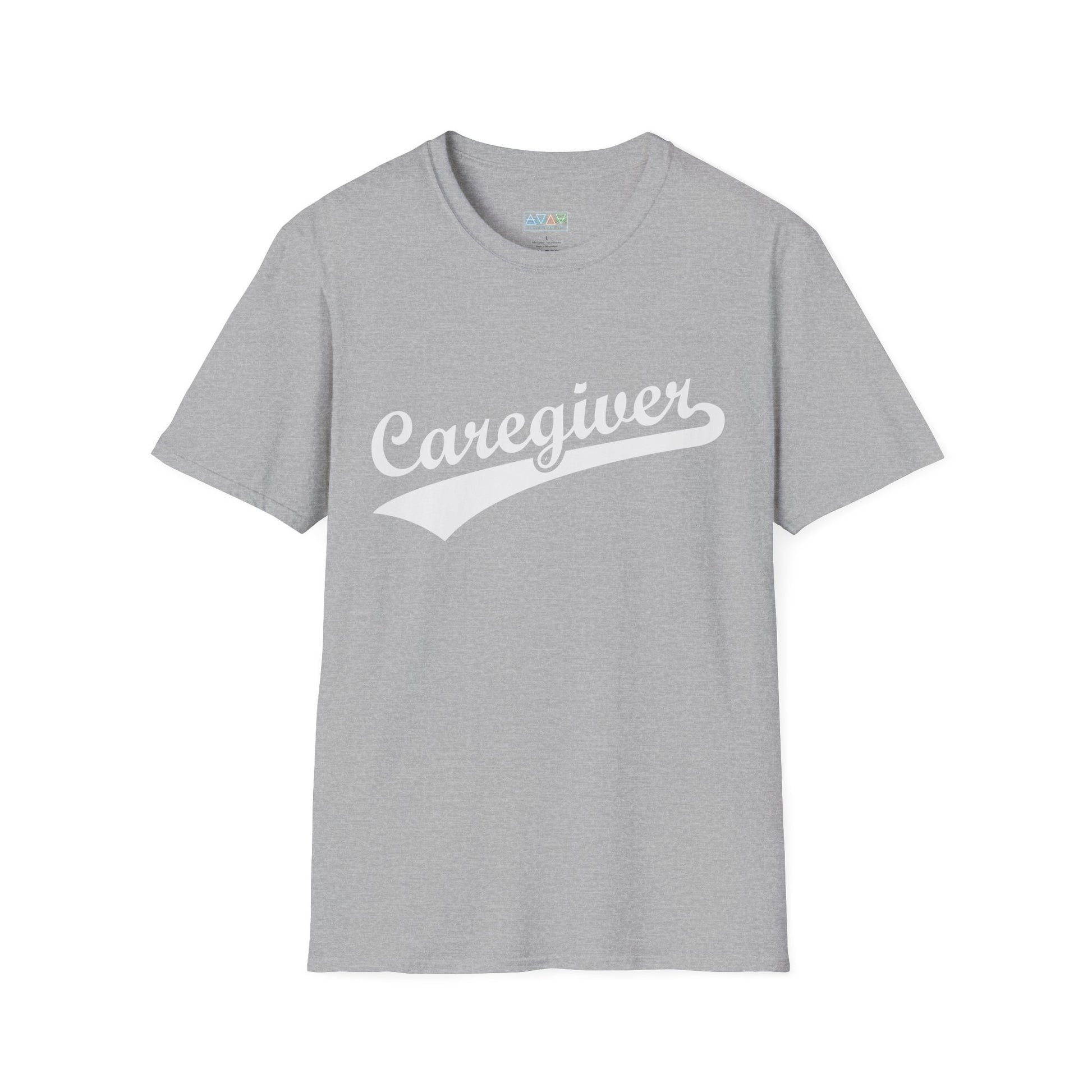 Caregiver Unisex Softstyle T-Shirt, Perfect Gift for Nurses, Supportive Apparel, Caregiver Appreciation, Comfort Tee