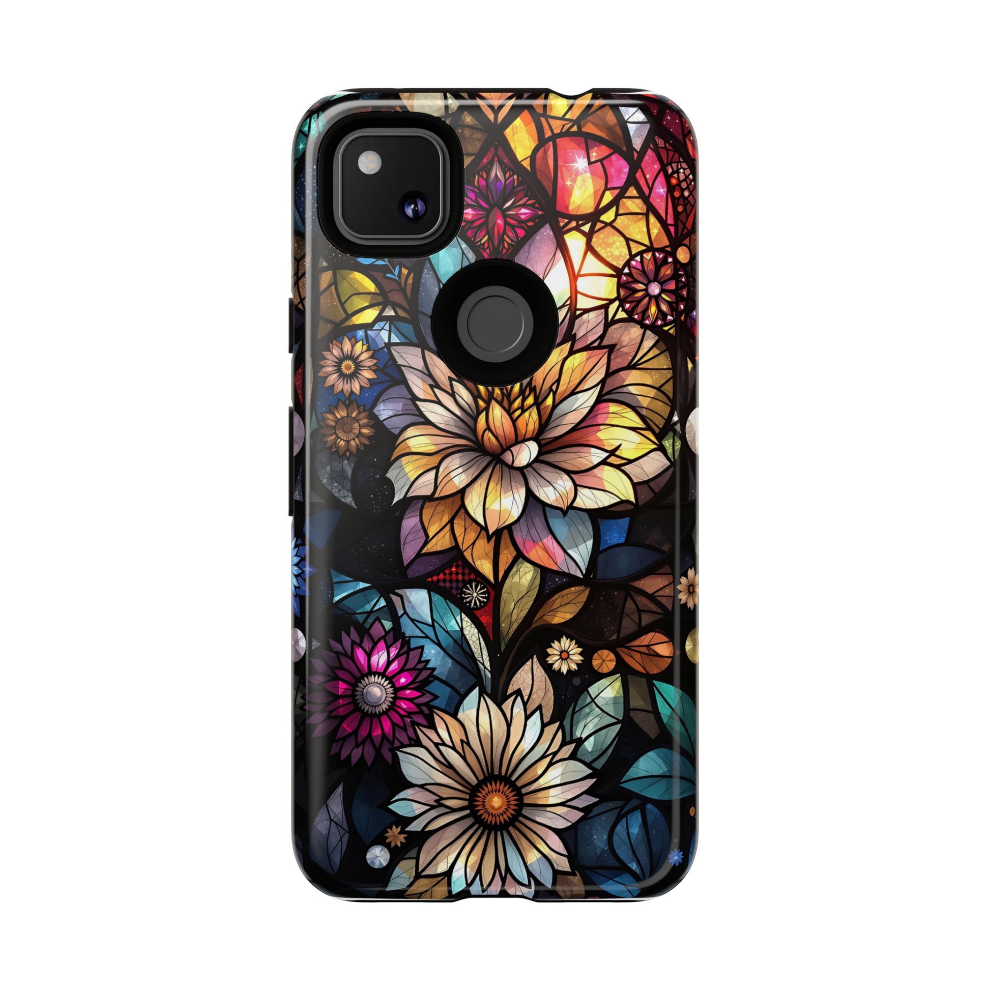 Floral Phone Case - Vibrant Petal Pattern, Tough Protection, Stylish Accessory, Gift for Nature Lovers, Eco-Friendly Design, Floral Art