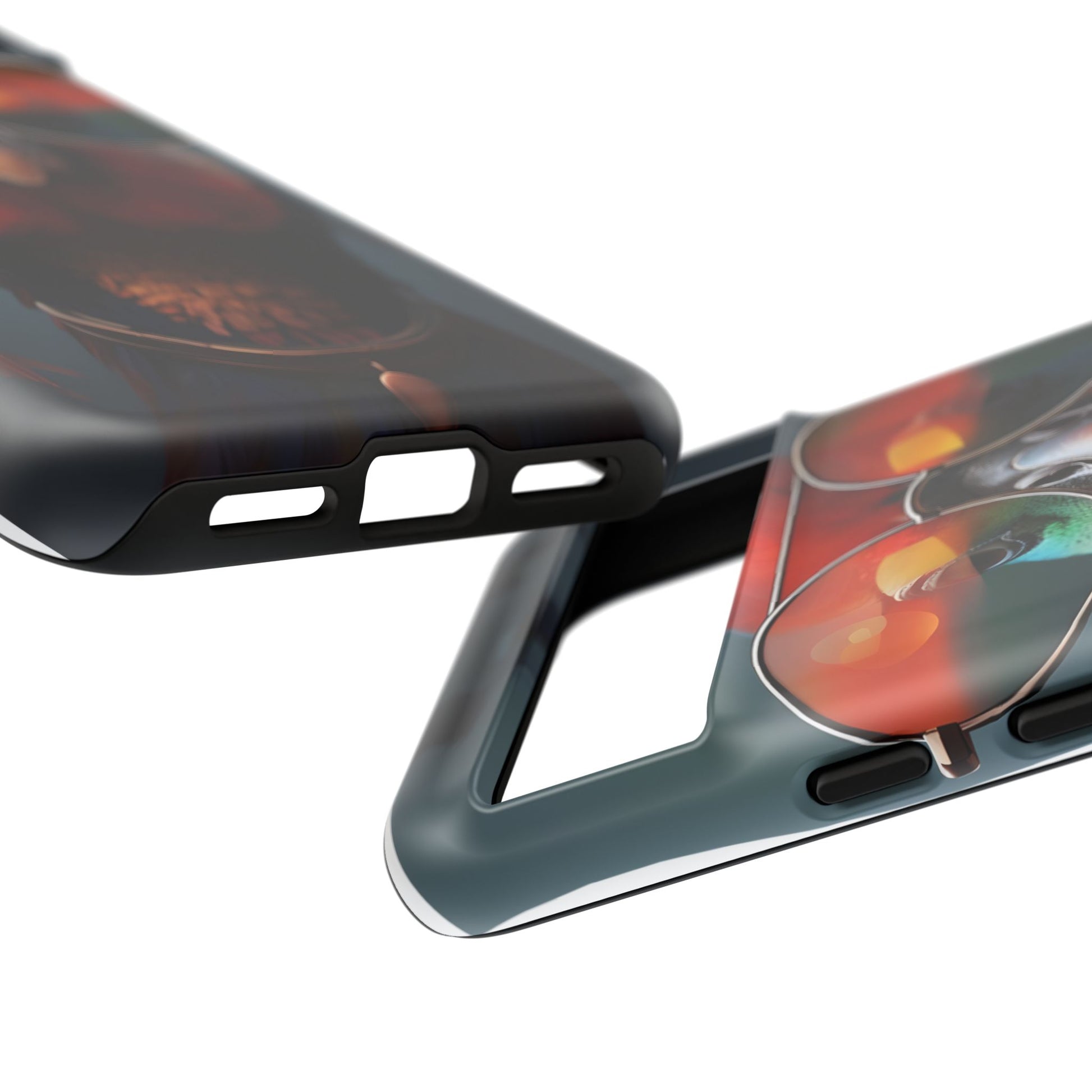 Phone Cases, Bright Exotic Bird in Cool Sunglasses, Protective Tough Cover, Tropical Animal Print, Unique Gift for Bird Lovers, Accessories