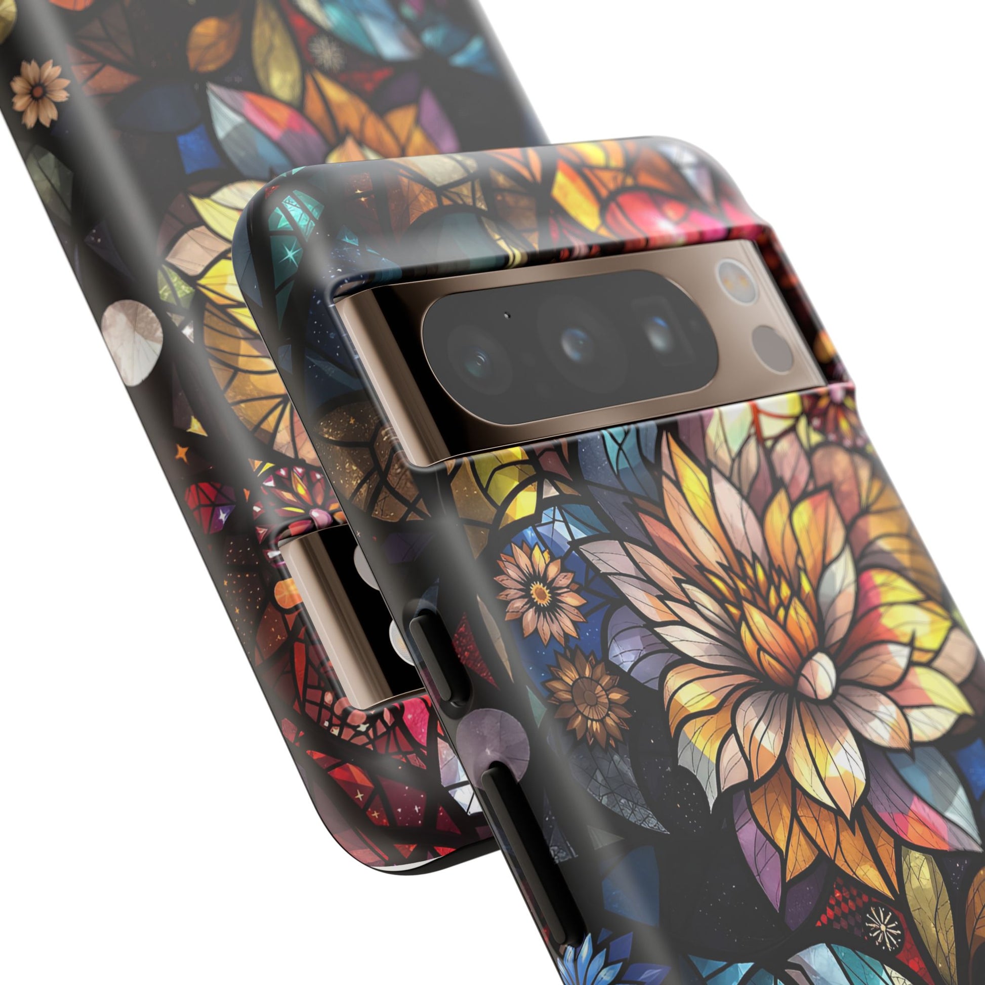 Floral Phone Case - Vibrant Petal Pattern, Tough Protection, Stylish Accessory, Gift for Nature Lovers, Eco-Friendly Design, Floral Art