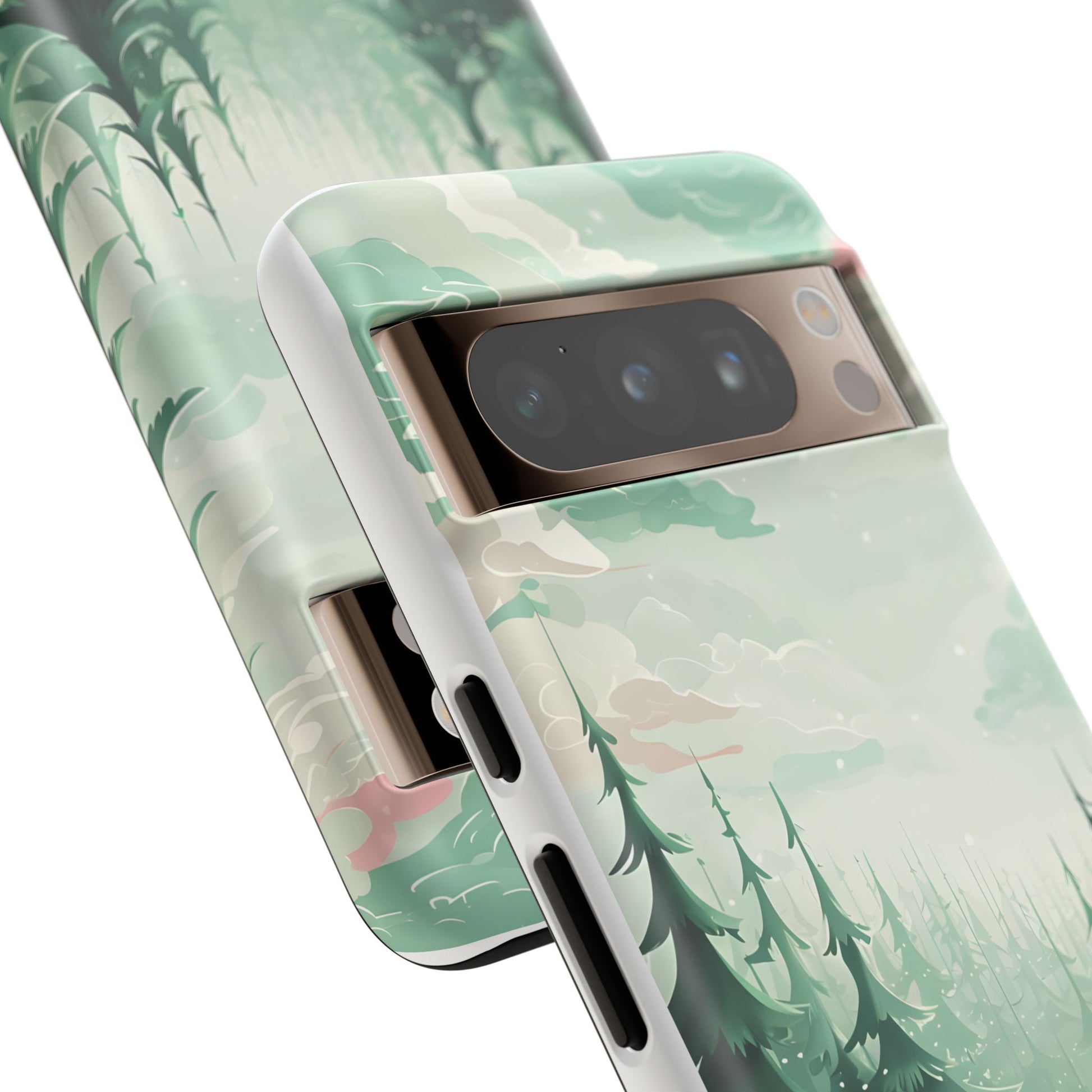 Phone Case, Tough Cover, Whimsical Enchanted Forest, Protective Phone Accessories, Forest Theme Phone Skin