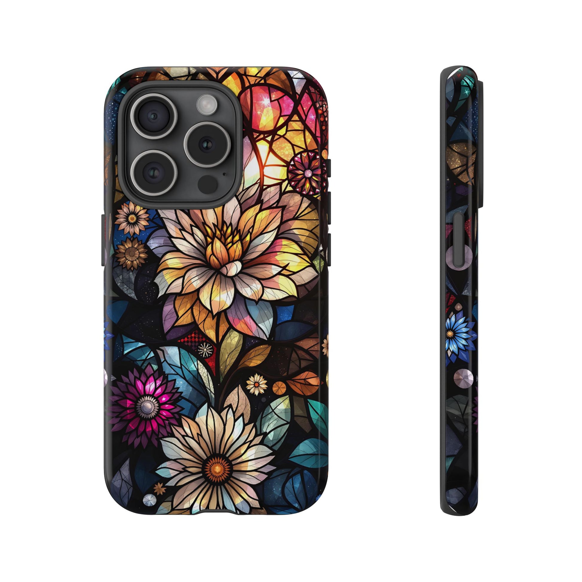 Floral Phone Case - Vibrant Petal Pattern, Tough Protection, Stylish Accessory, Gift for Nature Lovers, Eco-Friendly Design, Floral Art