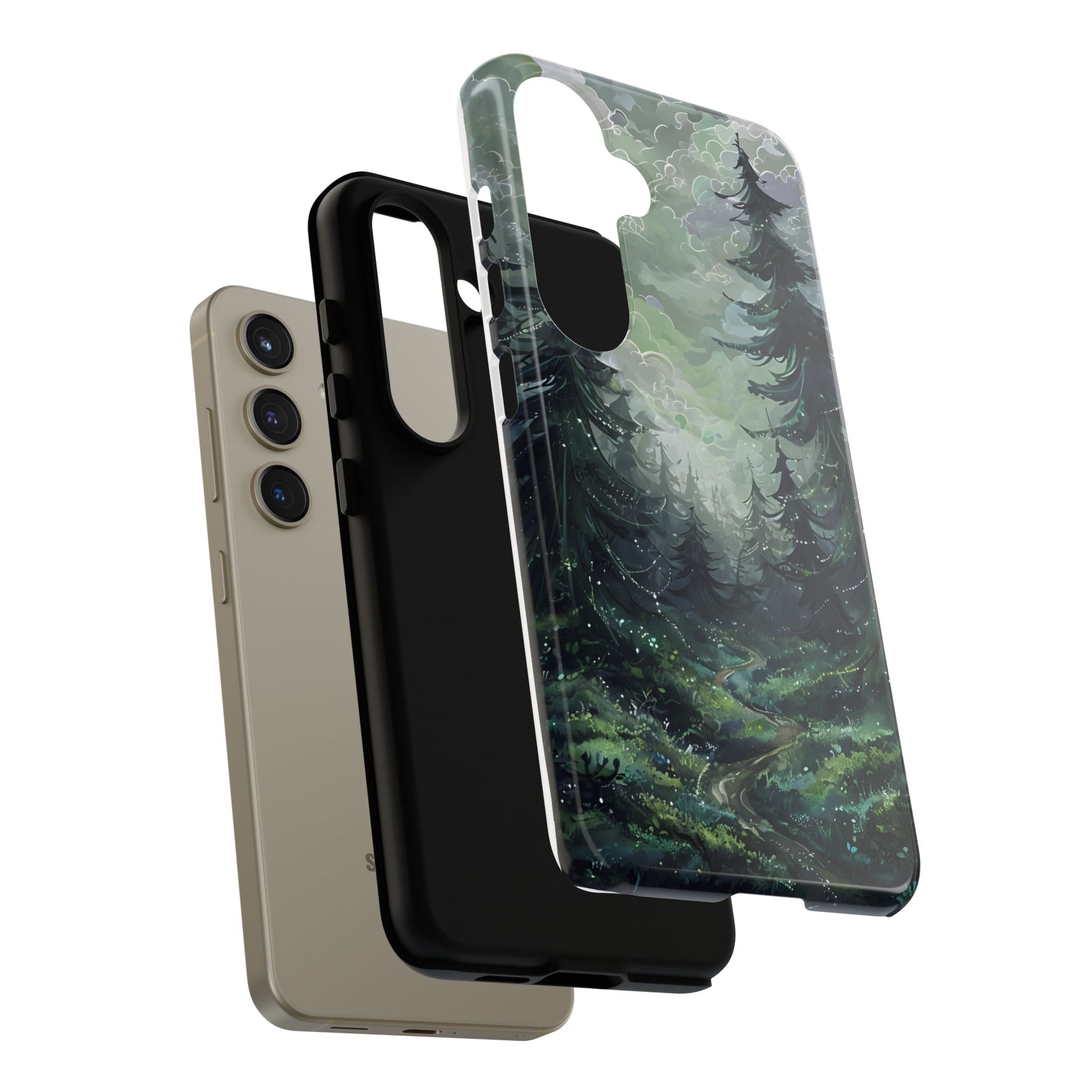 Phone Case, Whimsical Enchanted Forest, Tough Protective Cover, Unique Gift, Trendy