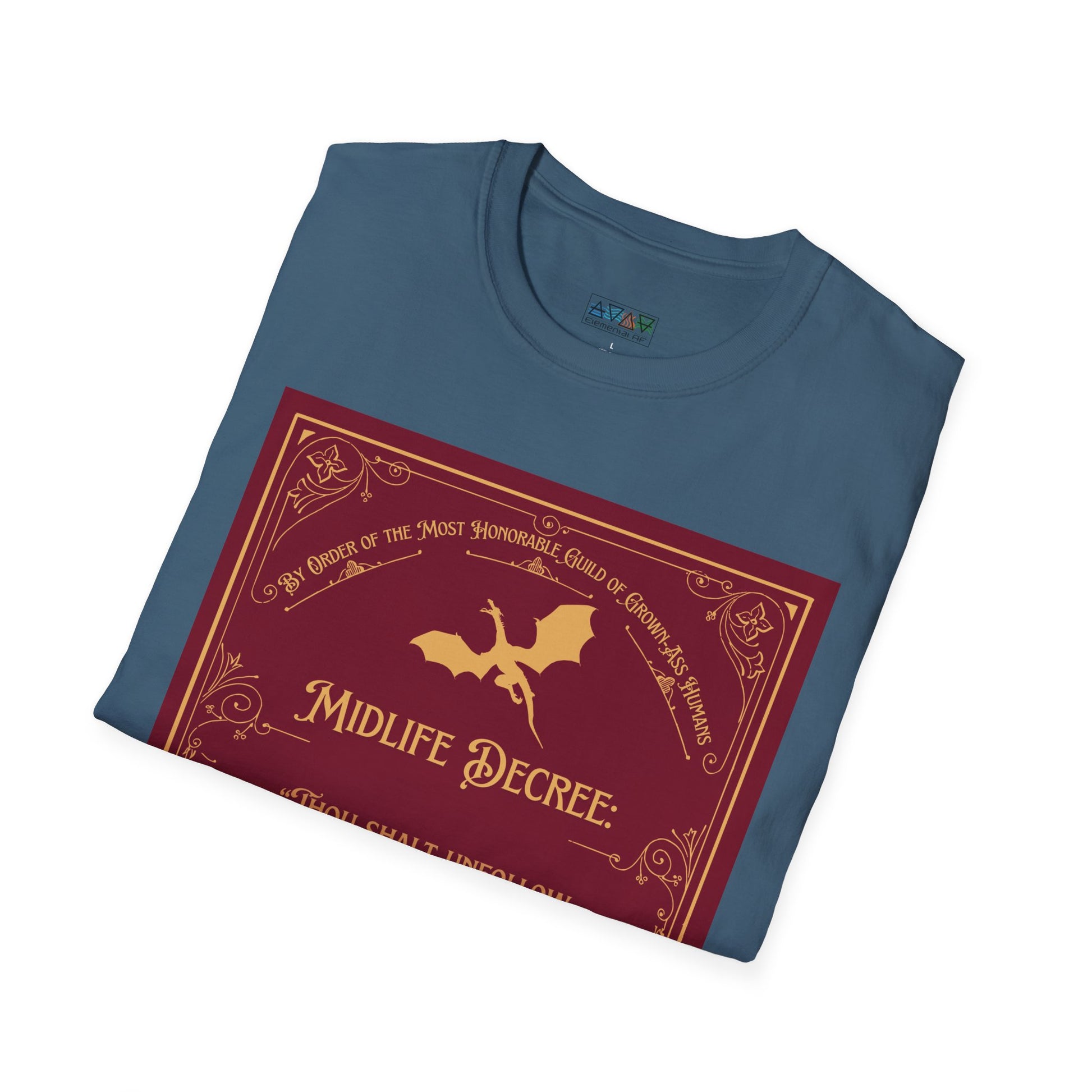Funny Quote Unisex T-Shirt - Midlife Decree - Unfollow thine Ex