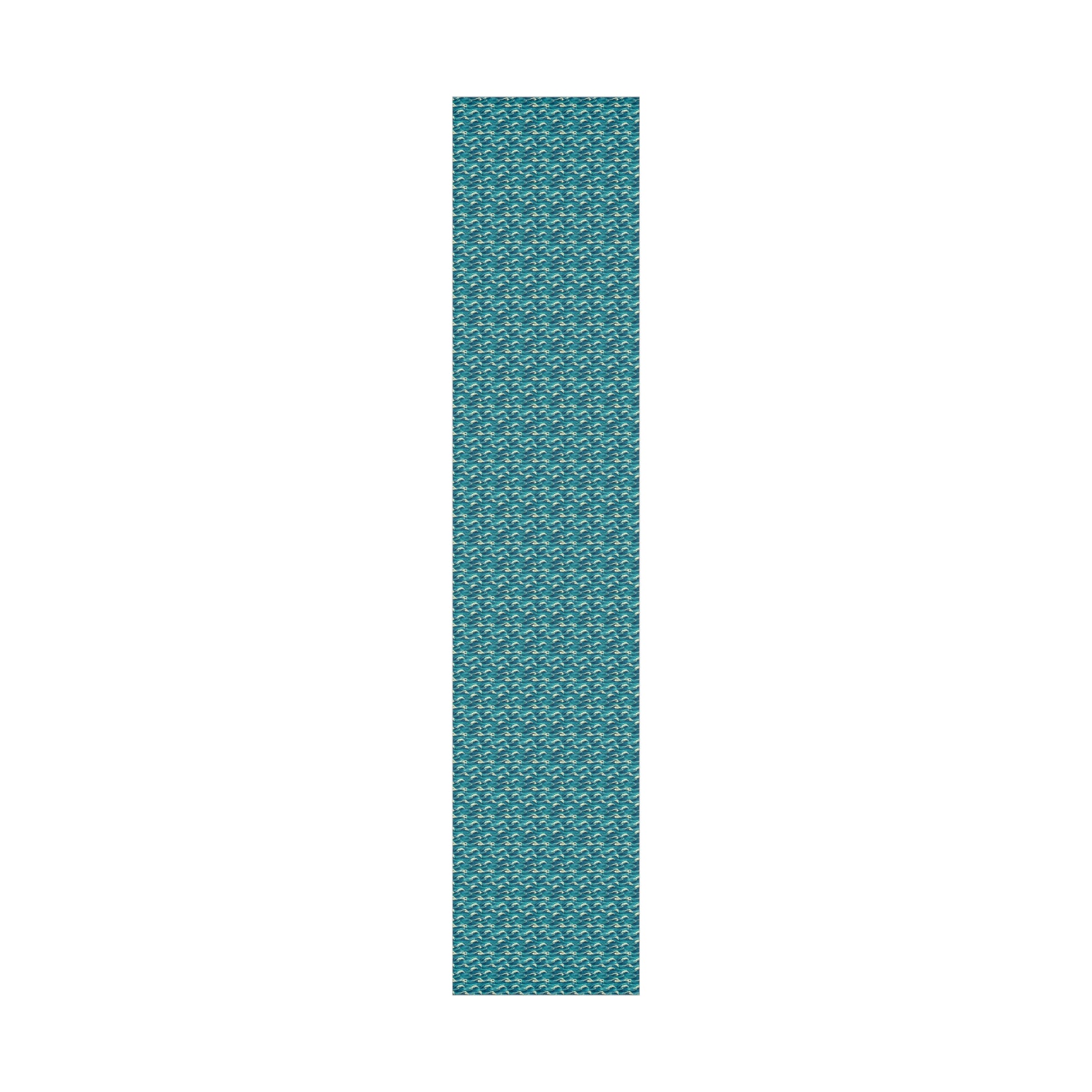 Wrapping Paper Set, Ocean Wave Design, Gift Wrap Roll, Sea Colors, Birthday Gift Packaging, Holiday Wrap, Craft Paper, Party Supplies
