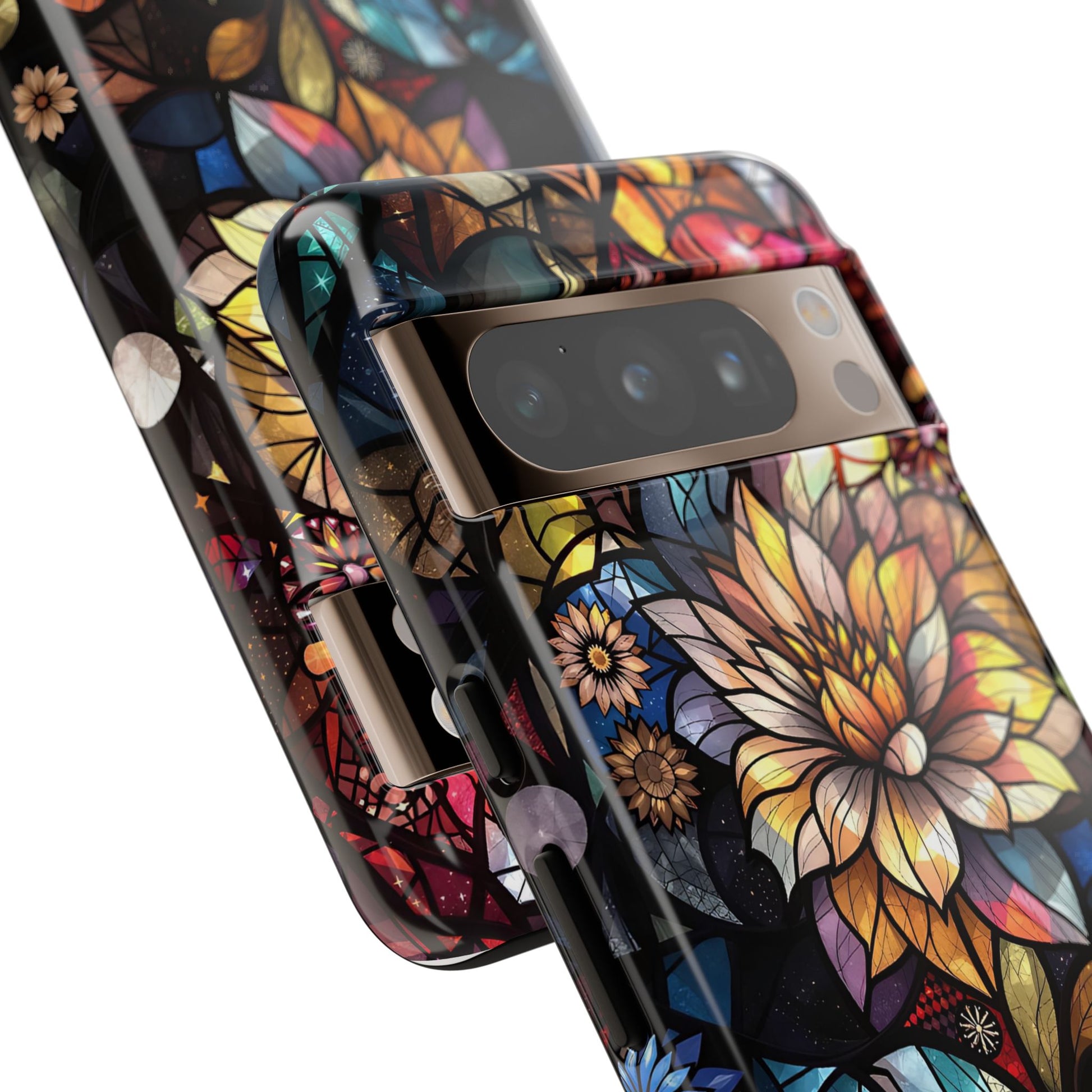 Floral Phone Case - Vibrant Petal Pattern, Tough Protection, Stylish Accessory, Gift for Nature Lovers, Eco-Friendly Design, Floral Art