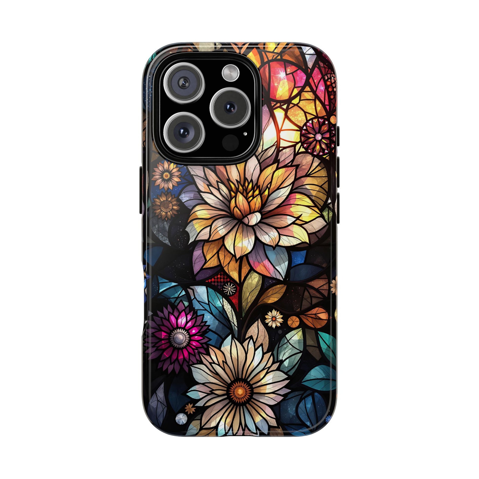 Floral Phone Case - Vibrant Petal Pattern, Tough Protection, Stylish Accessory, Gift for Nature Lovers, Eco-Friendly Design, Floral Art