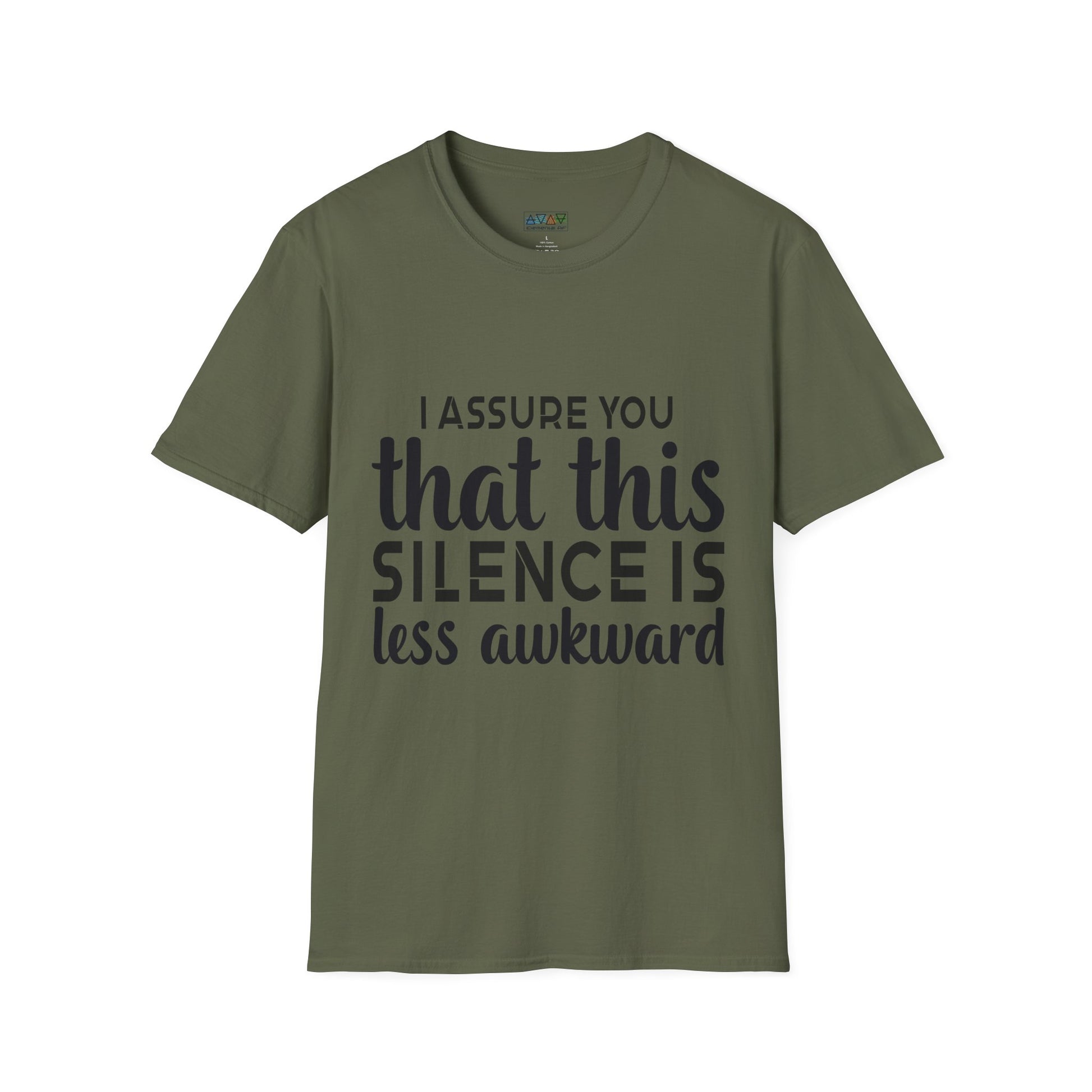 Funny Quote Unisex Softstyle T-Shirt, Casual tee, Gift for him/her, Humor shirt, Everyday wear, Conversation starter