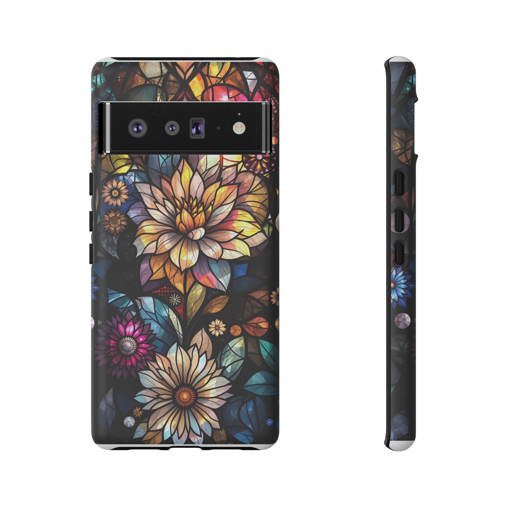 Floral Phone Case - Vibrant Petal Pattern, Tough Protection, Stylish Accessory, Gift for Nature Lovers, Eco-Friendly Design, Floral Art