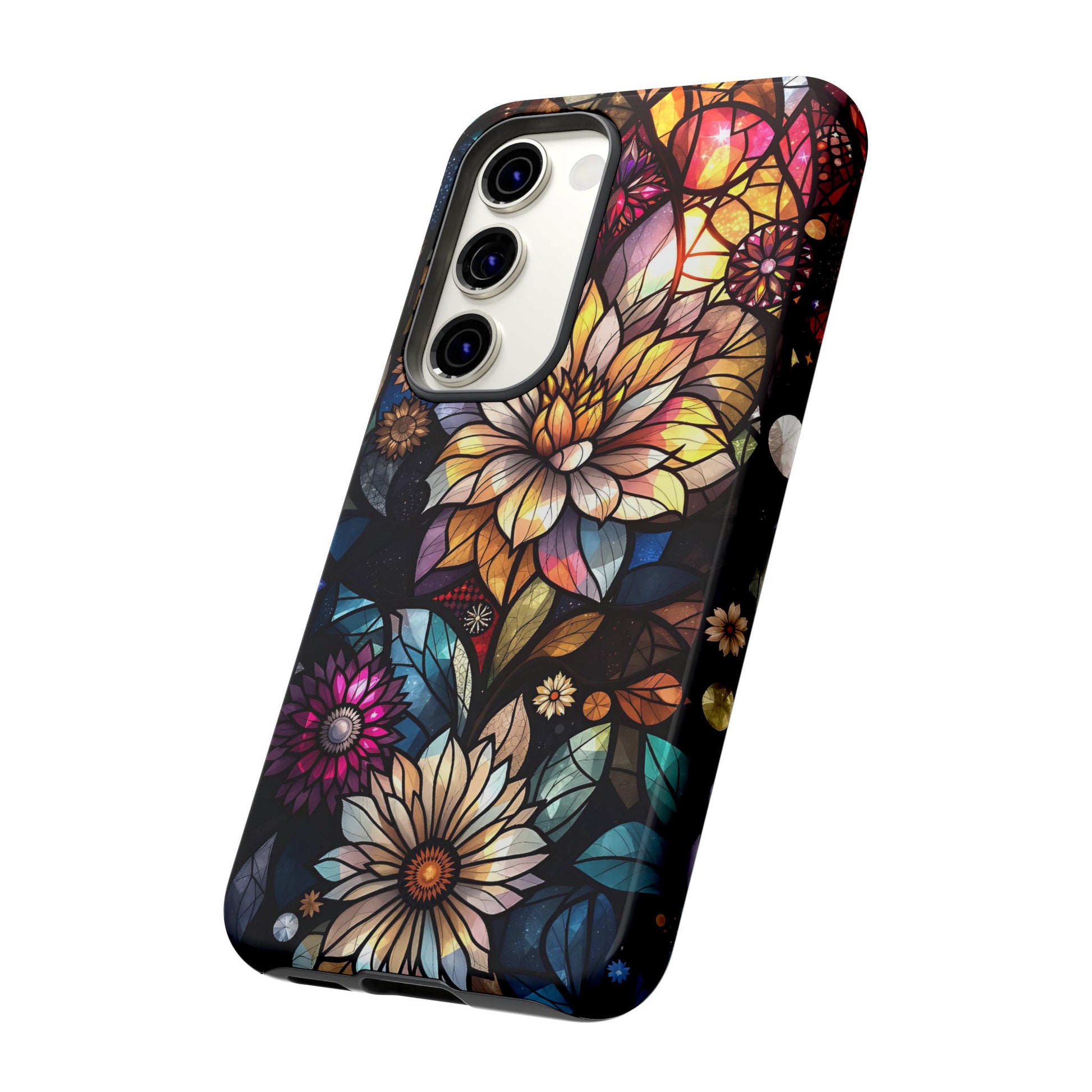 Floral Phone Case - Vibrant Petal Pattern, Tough Protection, Stylish Accessory, Gift for Nature Lovers, Eco-Friendly Design, Floral Art