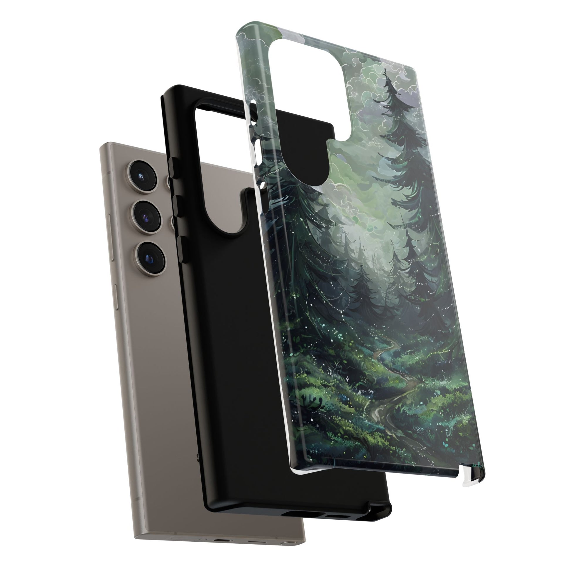 Phone Case, Whimsical Enchanted Forest, Tough Protective Cover, Unique Gift, Trendy