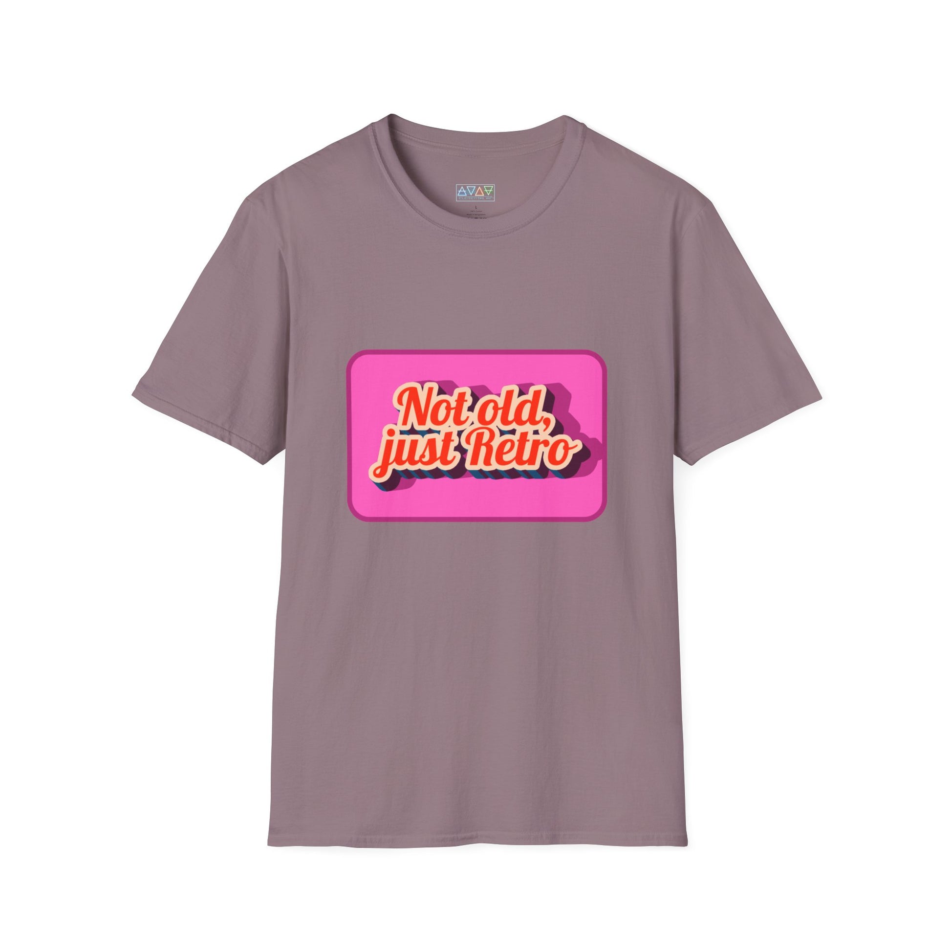 Not old, just Retro Unisex T-Shirt, Funny Vintage Style Tee, Cool Graphic Shirt, Midlife, Classic Apparel