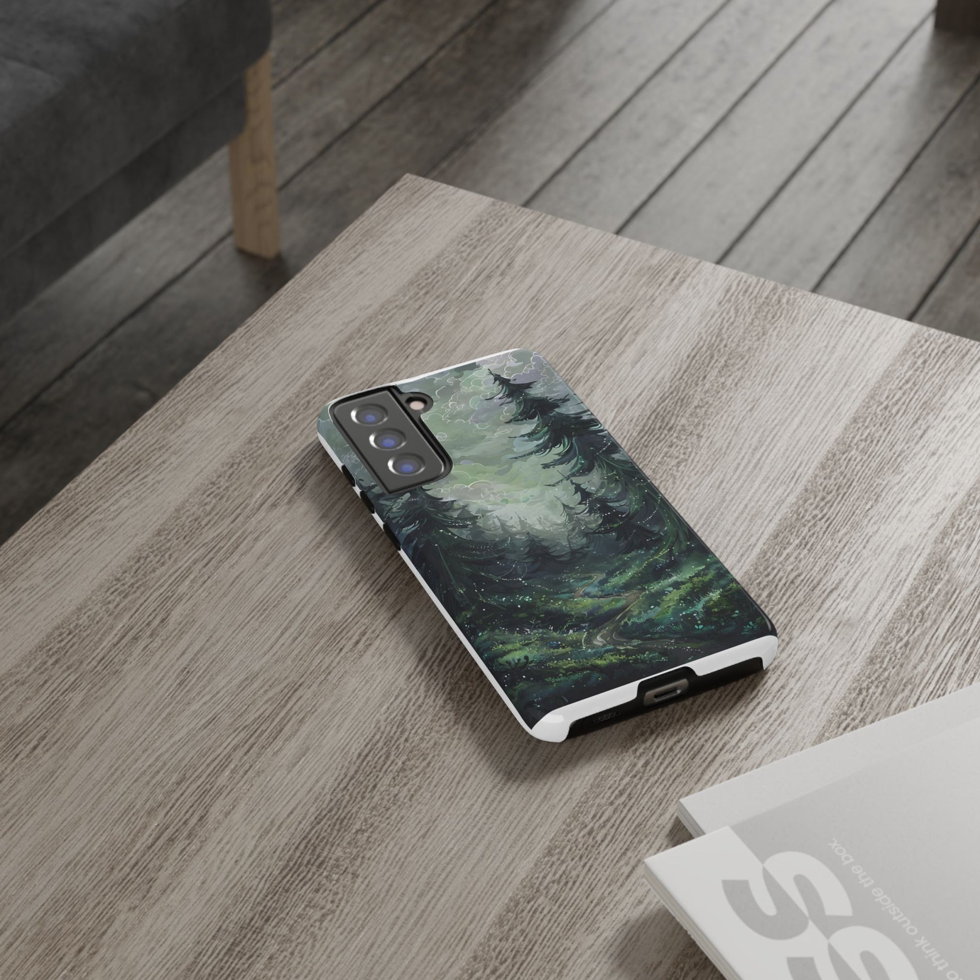 Phone Case, Whimsical Enchanted Forest, Tough Protective Cover, Unique Gift, Trendy