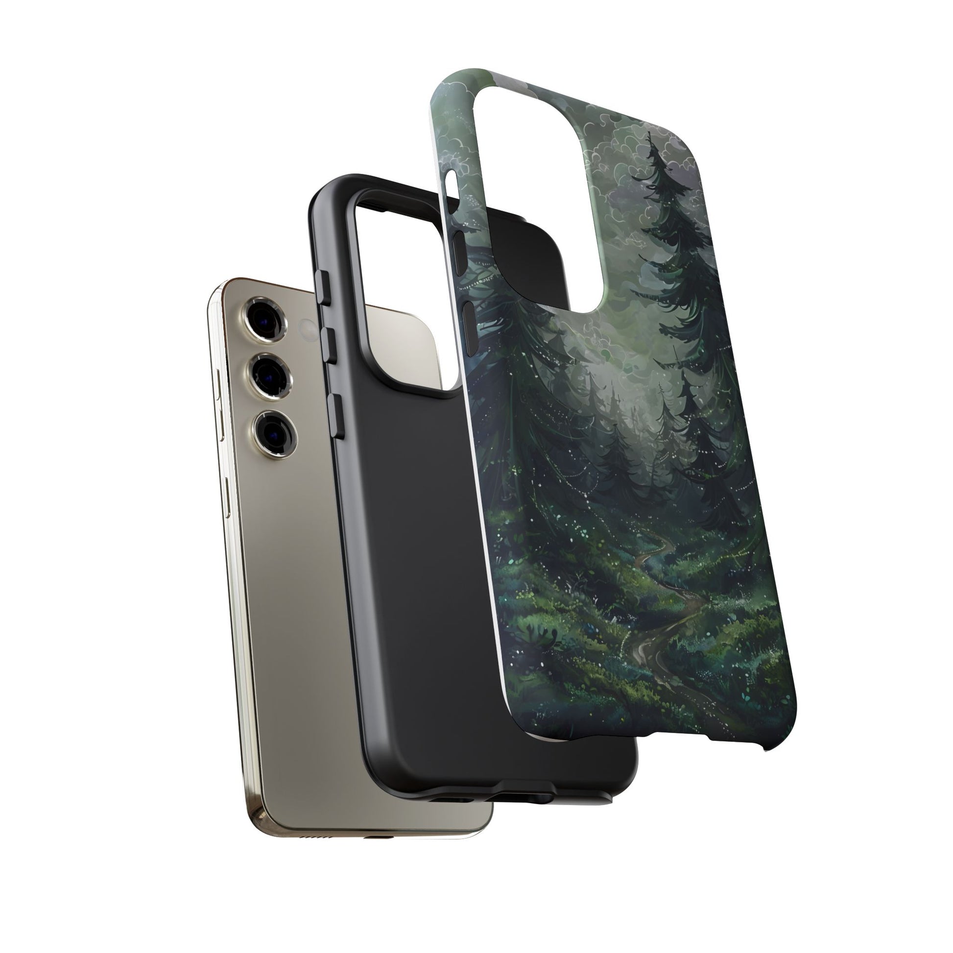 Phone Case, Whimsical Enchanted Forest, Tough Protective Cover, Unique Gift, Trendy