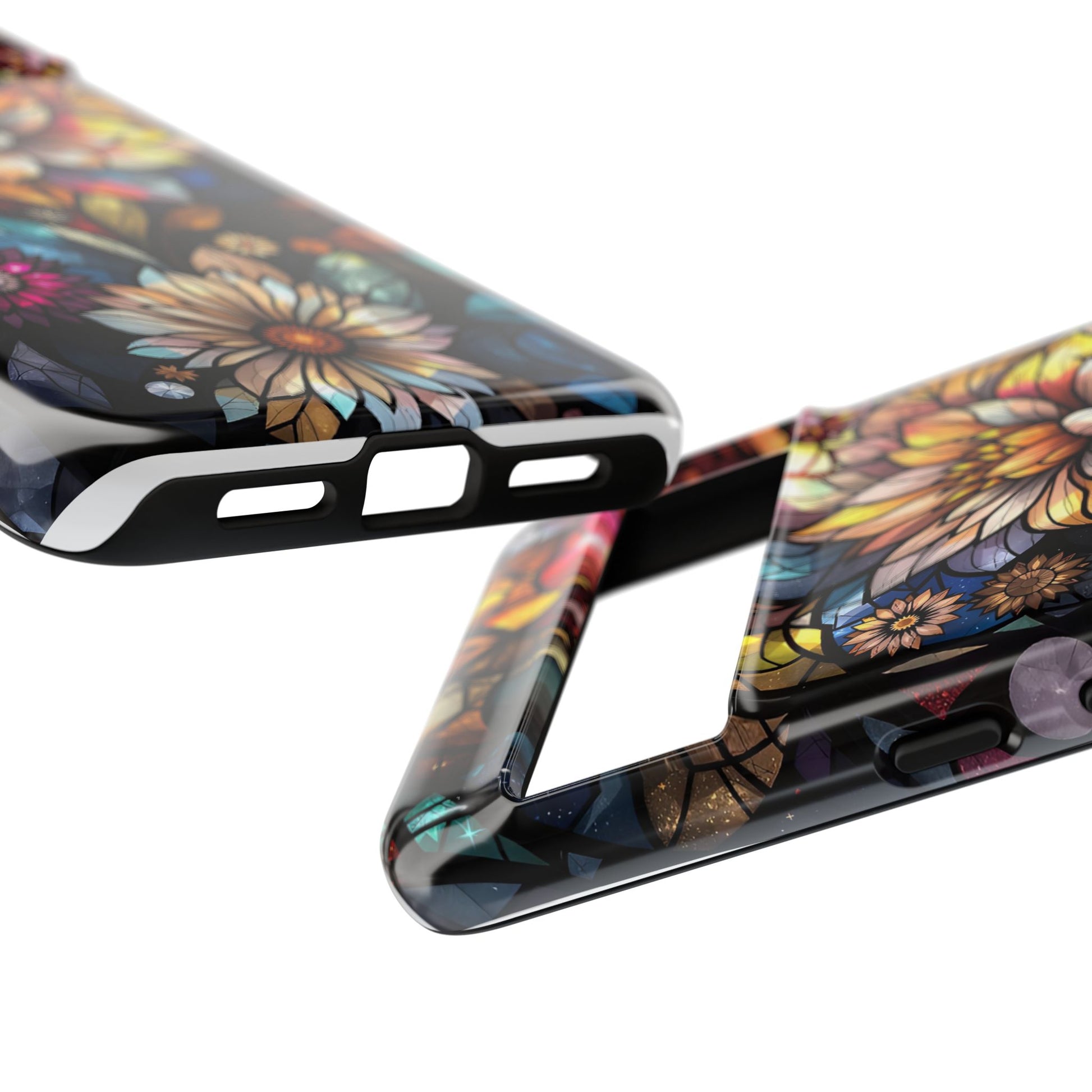 Floral Phone Case - Vibrant Petal Pattern, Tough Protection, Stylish Accessory, Gift for Nature Lovers, Eco-Friendly Design, Floral Art