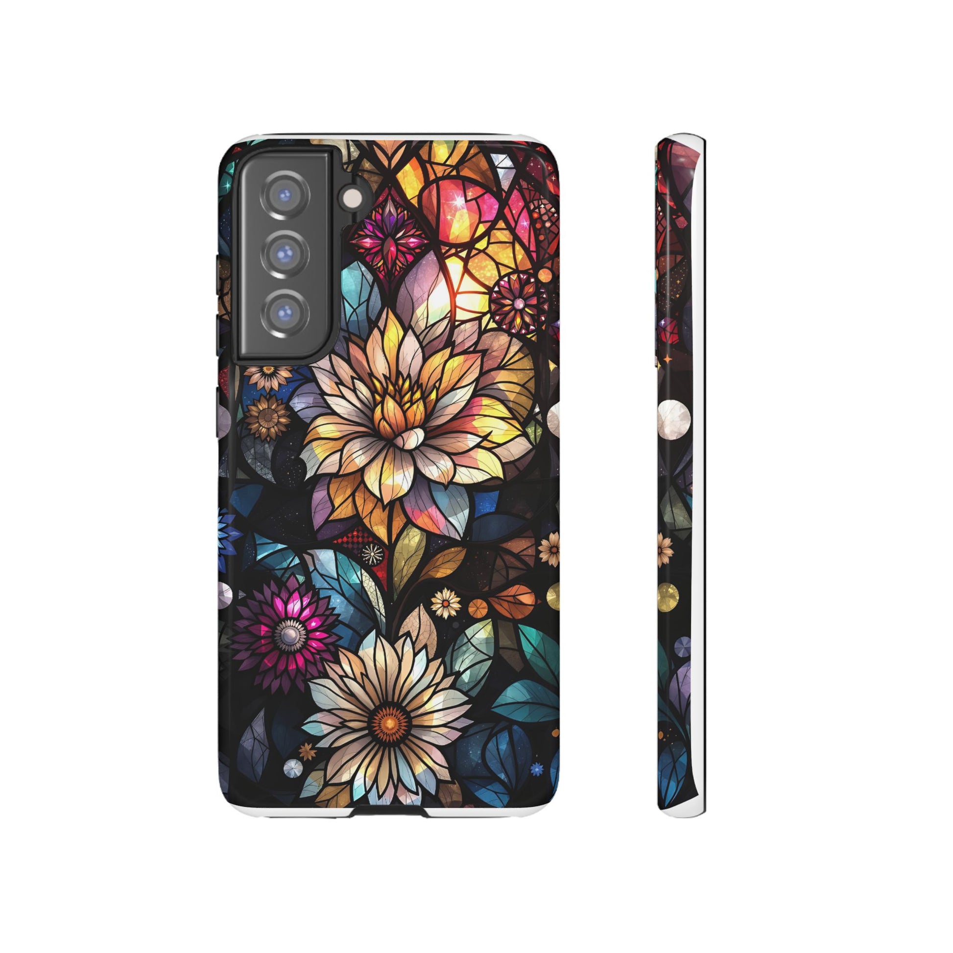 Floral Phone Case - Vibrant Petal Pattern, Tough Protection, Stylish Accessory, Gift for Nature Lovers, Eco-Friendly Design, Floral Art