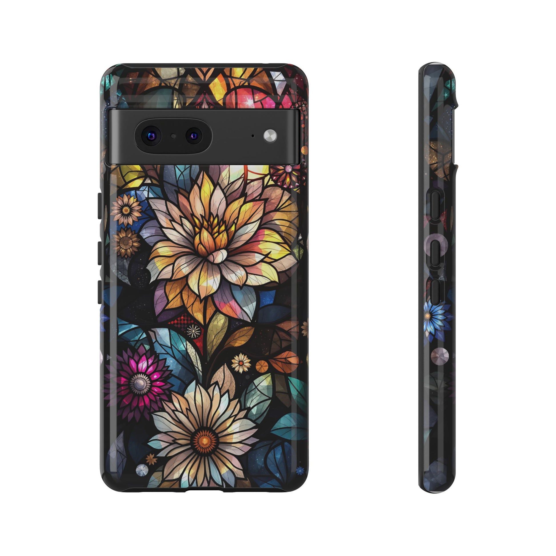 Floral Phone Case - Vibrant Petal Pattern, Tough Protection, Stylish Accessory, Gift for Nature Lovers, Eco-Friendly Design, Floral Art
