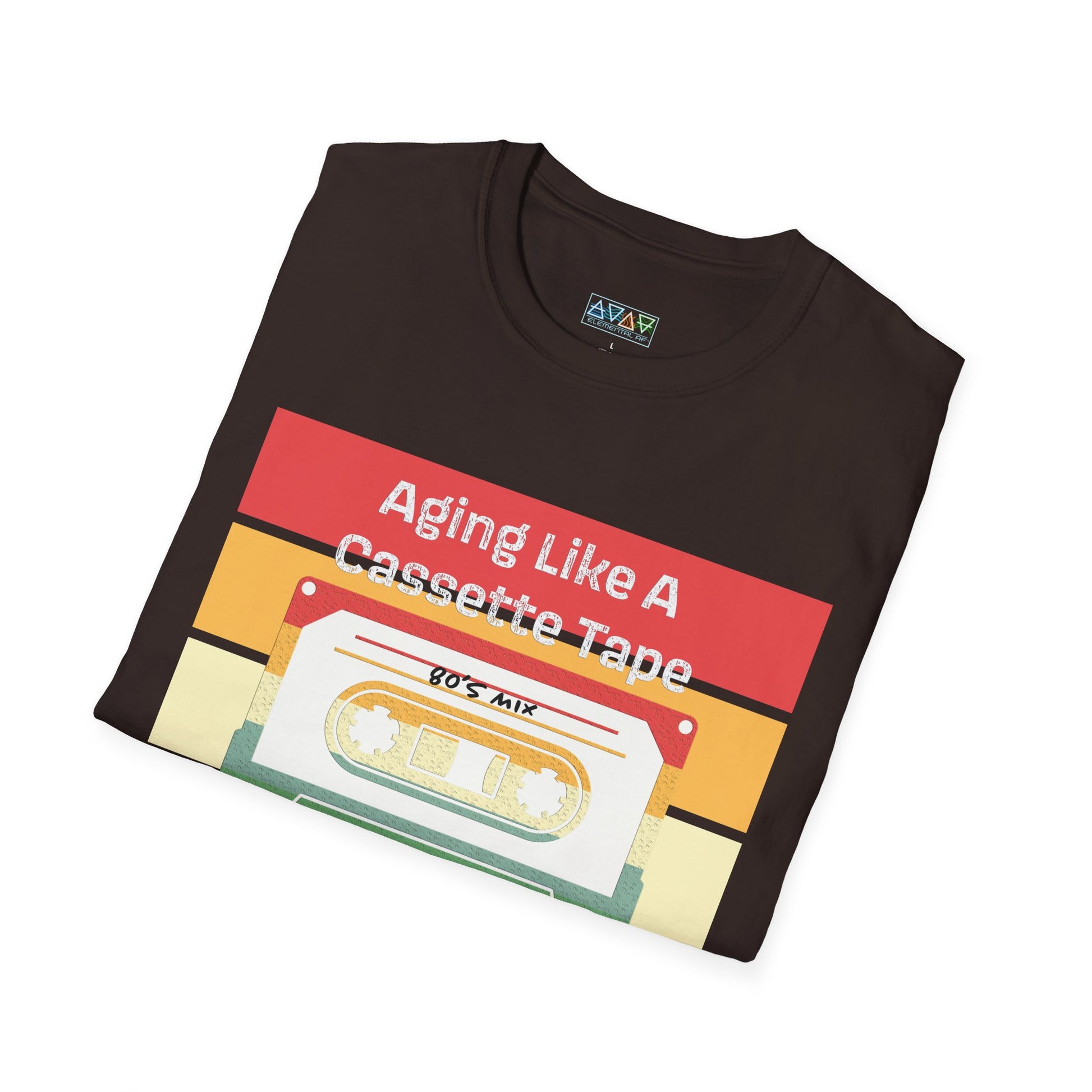 Retro Cassette Tape T-Shirt | Nostalgic Music Vibes, Fun Gift for Music Lovers, Casual Outfit, Birthday Present, Unisex Graphic Tee