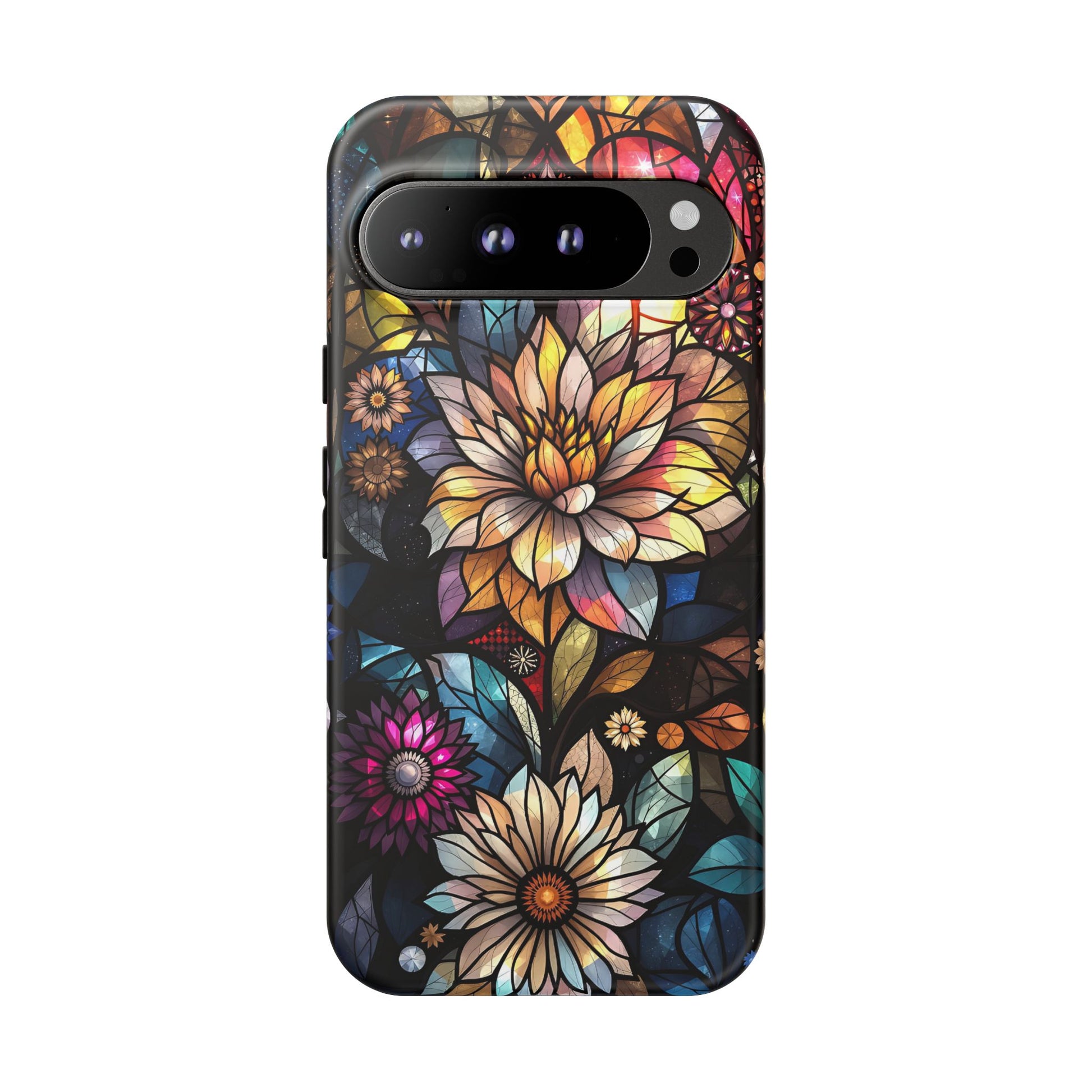 Floral Phone Case - Vibrant Petal Pattern, Tough Protection, Stylish Accessory, Gift for Nature Lovers, Eco-Friendly Design, Floral Art