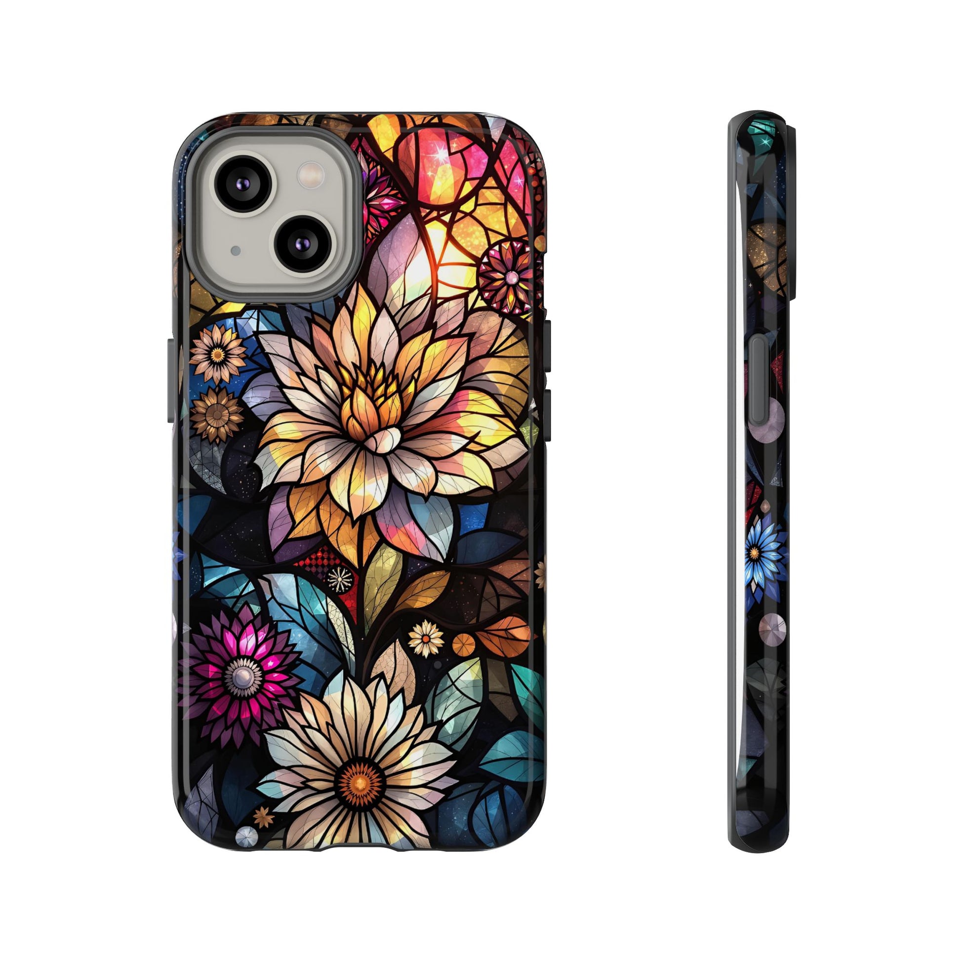 Floral Phone Case - Vibrant Petal Pattern, Tough Protection, Stylish Accessory, Gift for Nature Lovers, Eco-Friendly Design, Floral Art