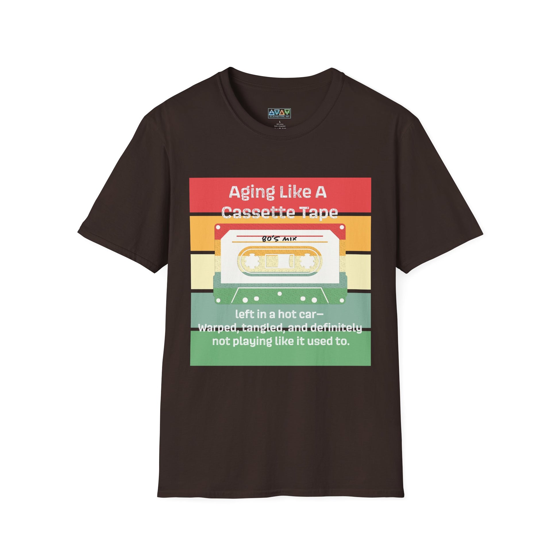 Retro Cassette Tape T-Shirt | Nostalgic Music Vibes, Fun Gift for Music Lovers, Casual Outfit, Birthday Present, Unisex Graphic Tee