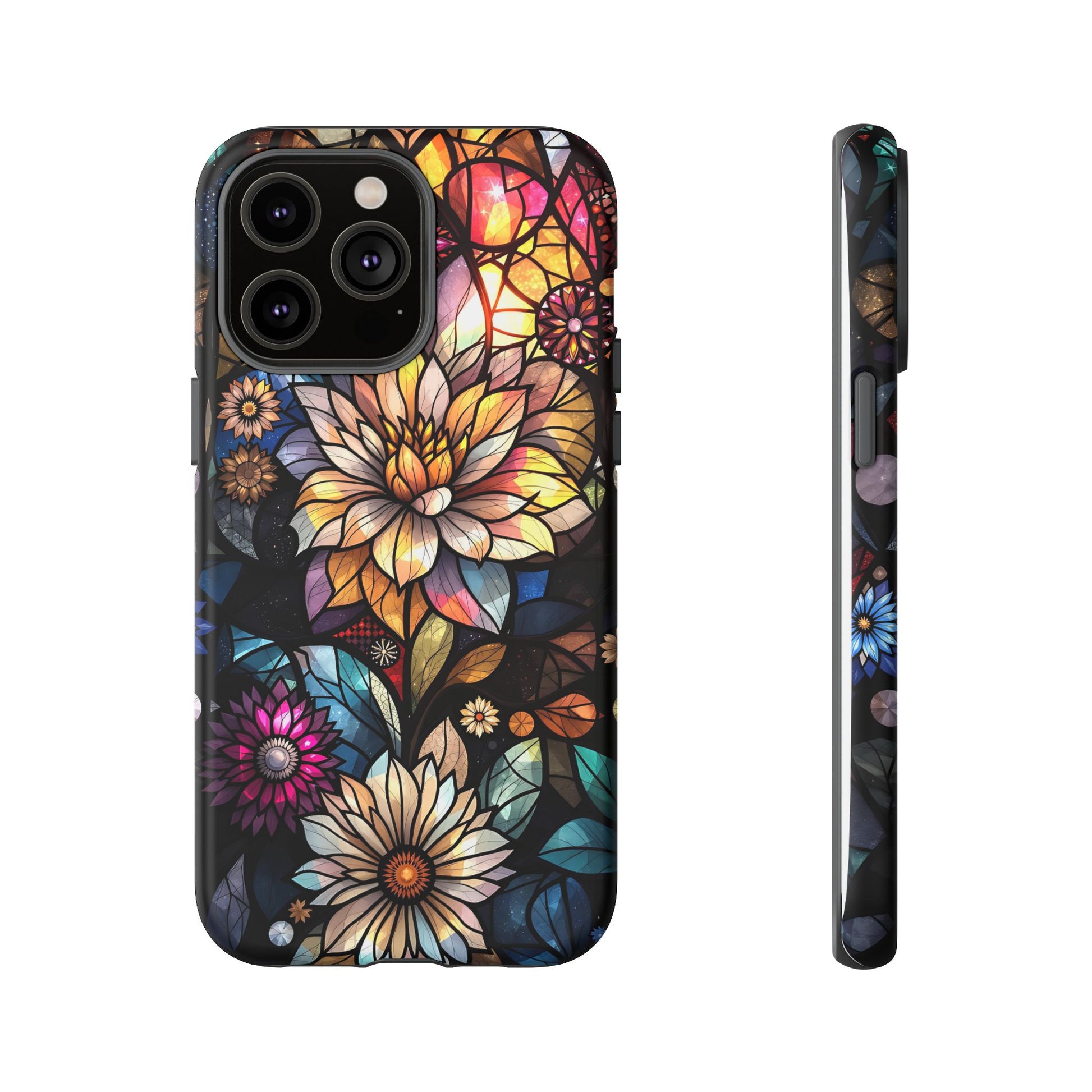 Floral Phone Case - Vibrant Petal Pattern, Tough Protection, Stylish Accessory, Gift for Nature Lovers, Eco-Friendly Design, Floral Art