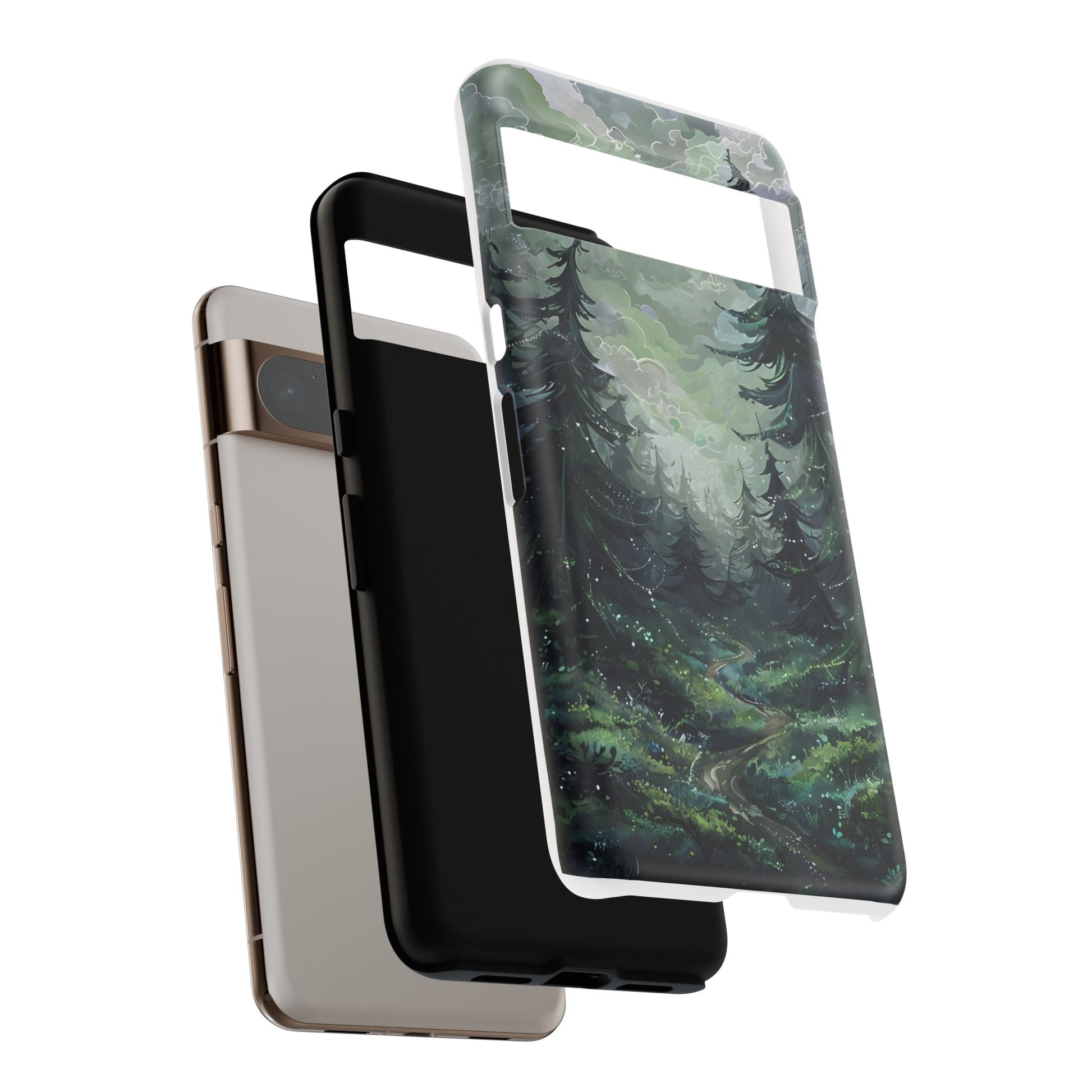 Phone Case, Whimsical Enchanted Forest, Tough Protective Cover, Unique Gift, Trendy