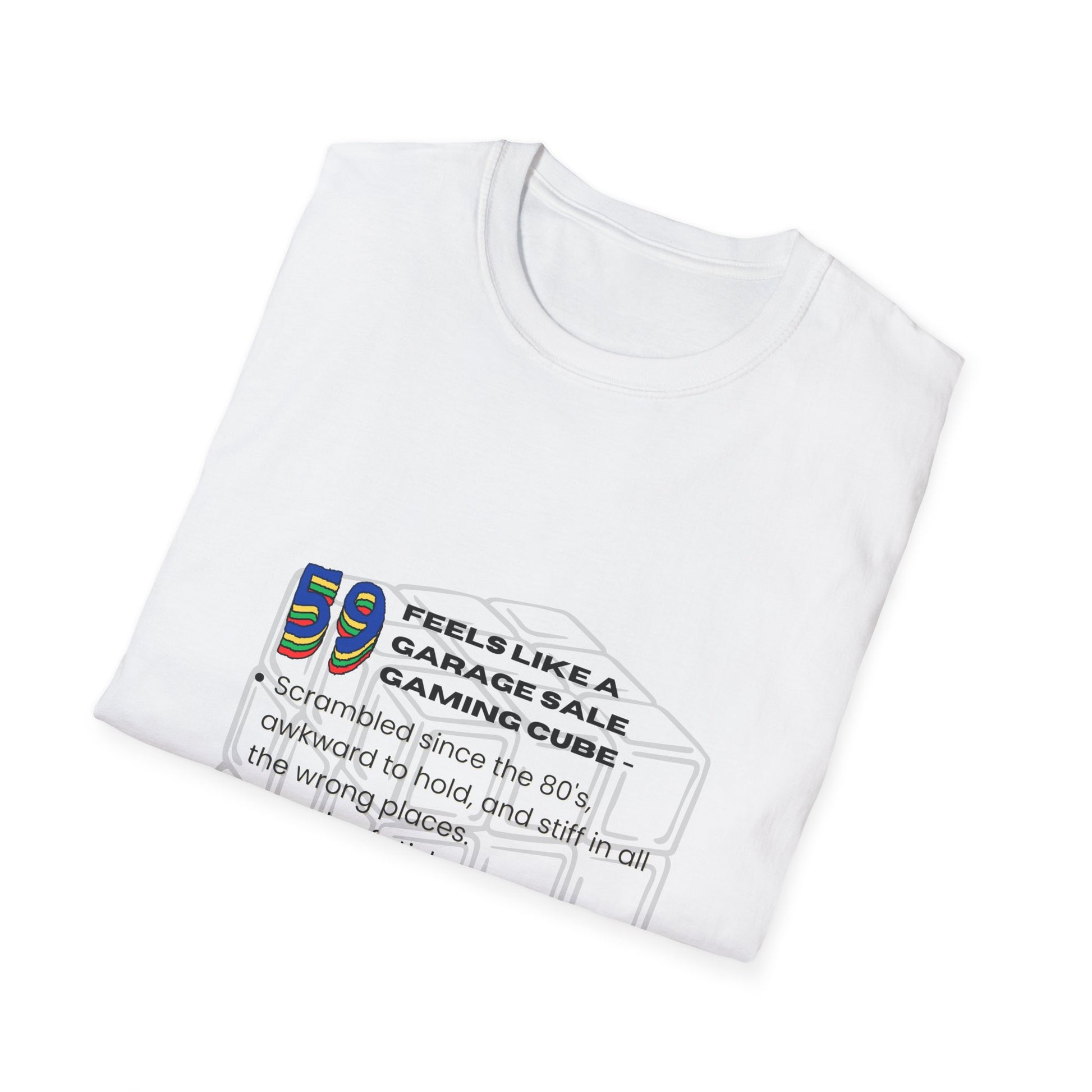 Nostalgic Unisex Softstyle T-Shirt - Perfect for Retro Lovers, Gift for Nostalgia Enthusiasts, Casual Wear, 80s Vibe, Unique Garage Sale