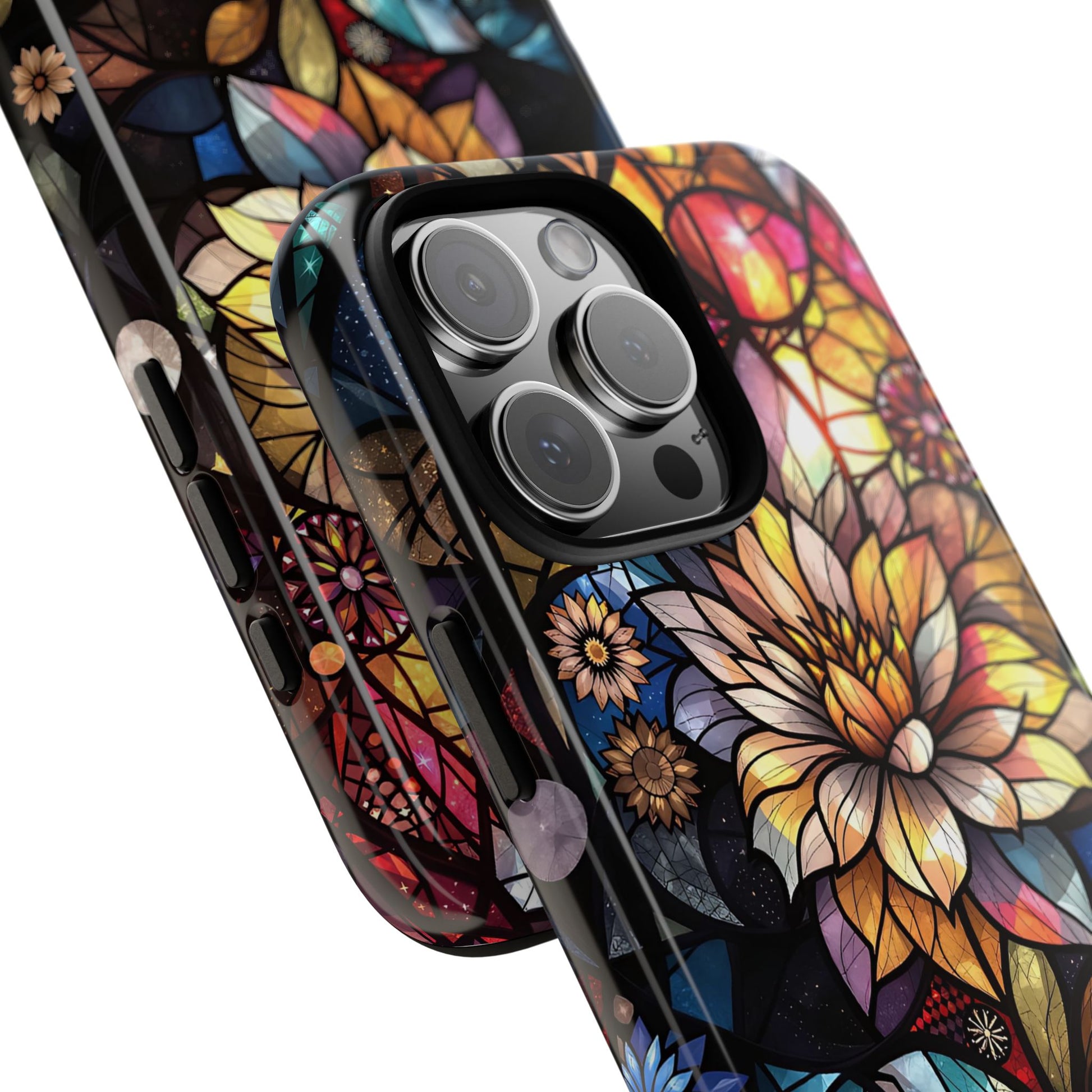 Floral Phone Case - Vibrant Petal Pattern, Tough Protection, Stylish Accessory, Gift for Nature Lovers, Eco-Friendly Design, Floral Art