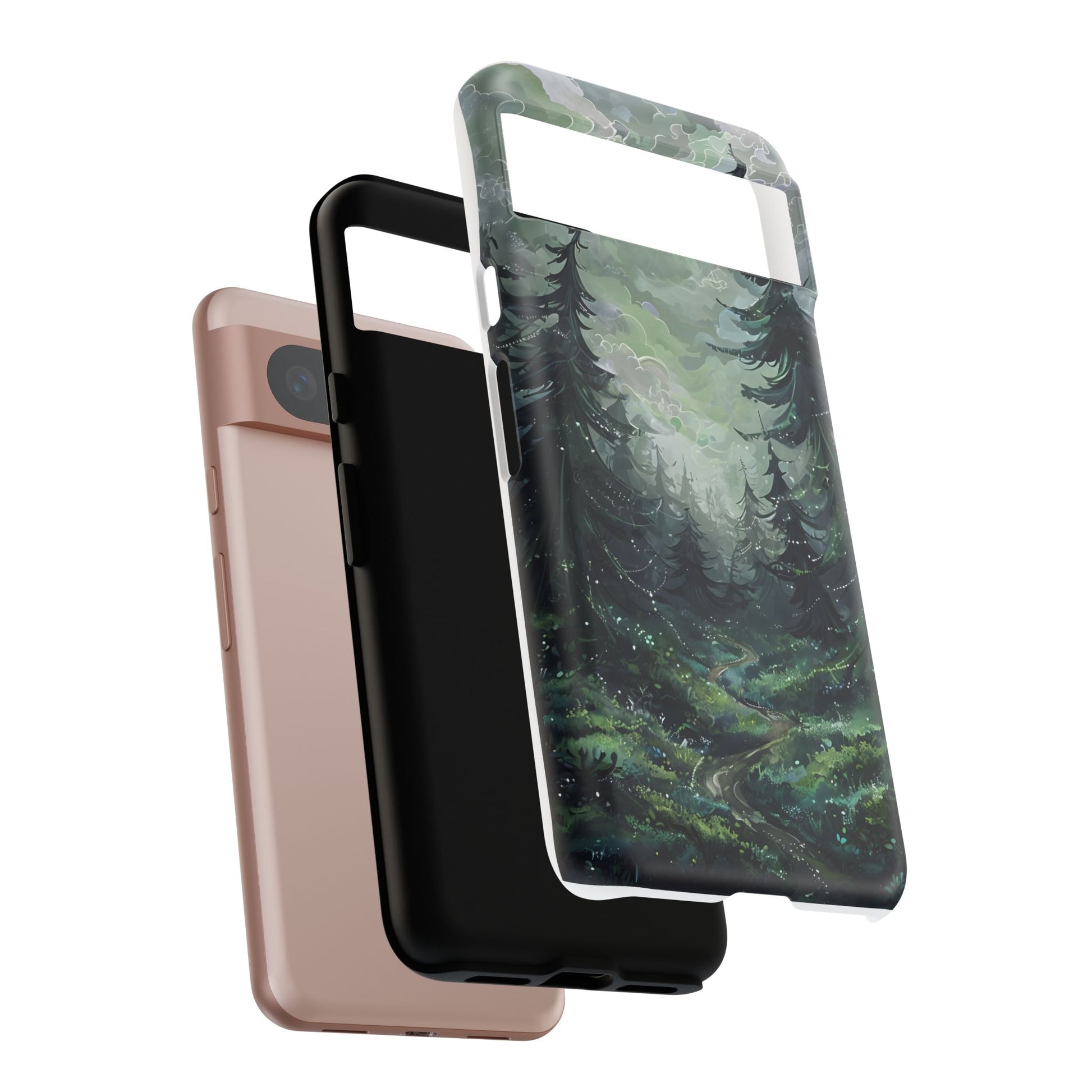 Phone Case, Whimsical Enchanted Forest, Tough Protective Cover, Unique Gift, Trendy