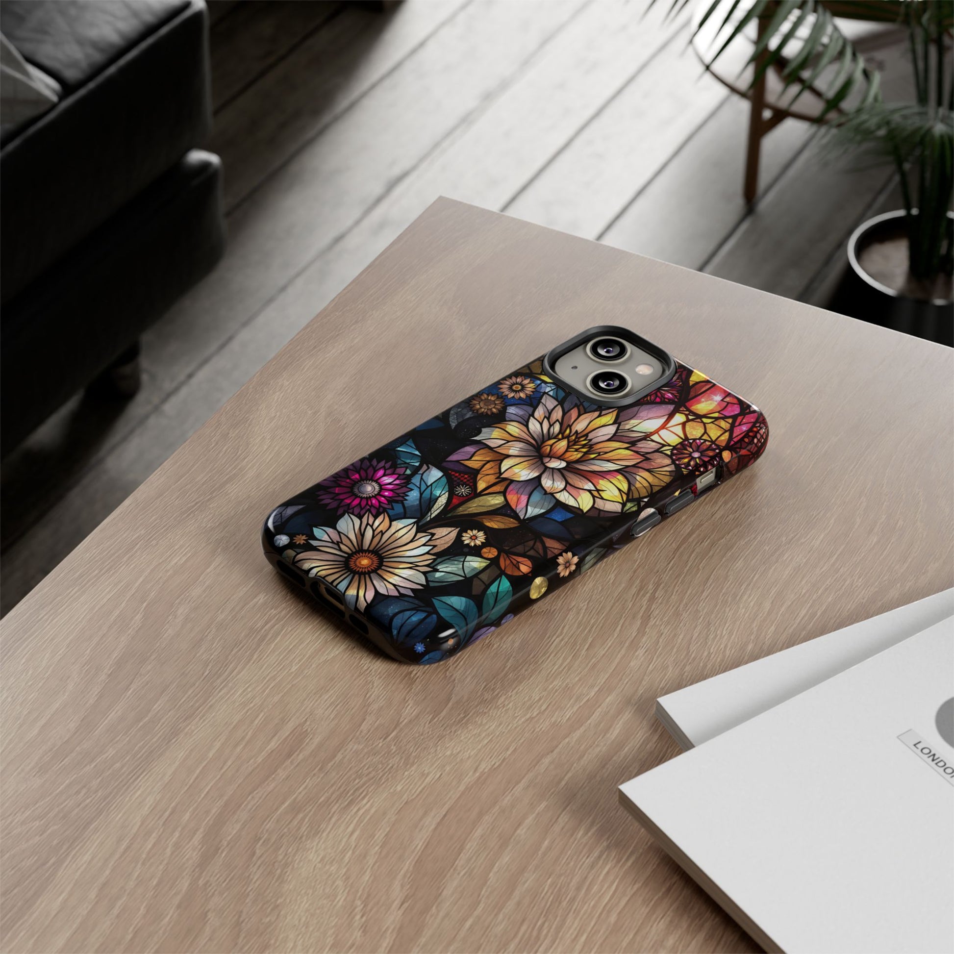 Floral Phone Case - Vibrant Petal Pattern, Tough Protection, Stylish Accessory, Gift for Nature Lovers, Eco-Friendly Design, Floral Art