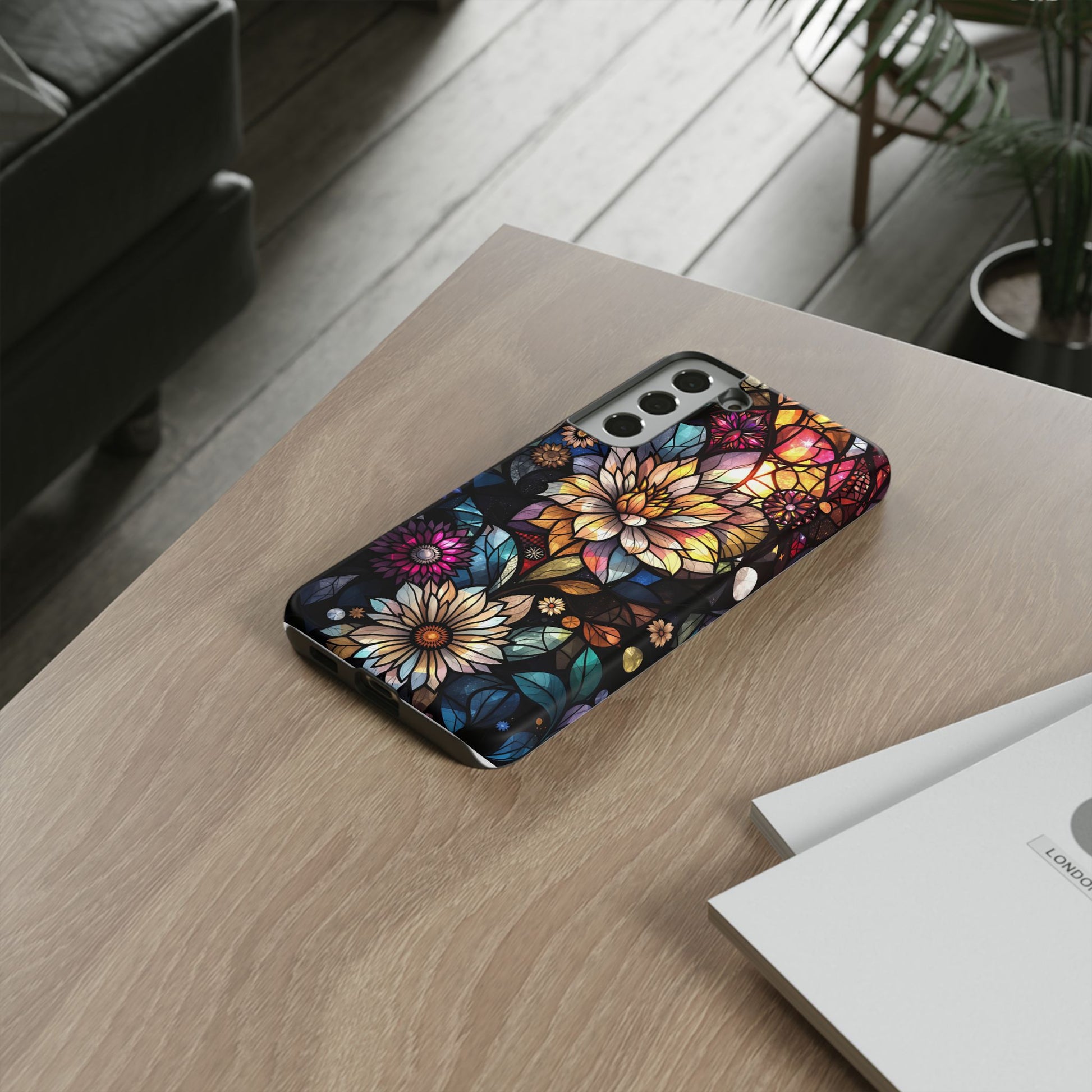 Floral Phone Case - Vibrant Petal Pattern, Tough Protection, Stylish Accessory, Gift for Nature Lovers, Eco-Friendly Design, Floral Art