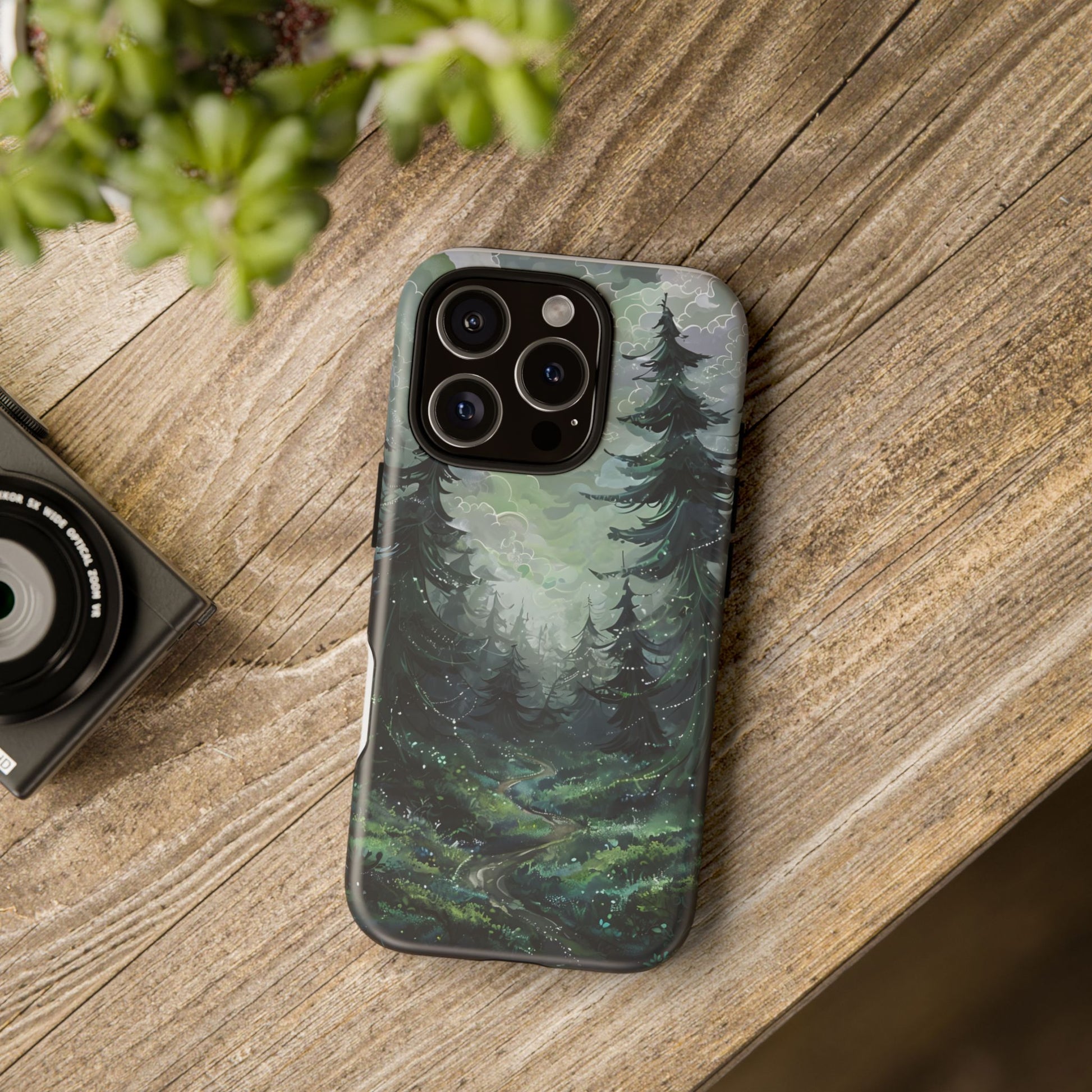 Phone Case, Whimsical Enchanted Forest, Tough Protective Cover, Unique Gift, Trendy