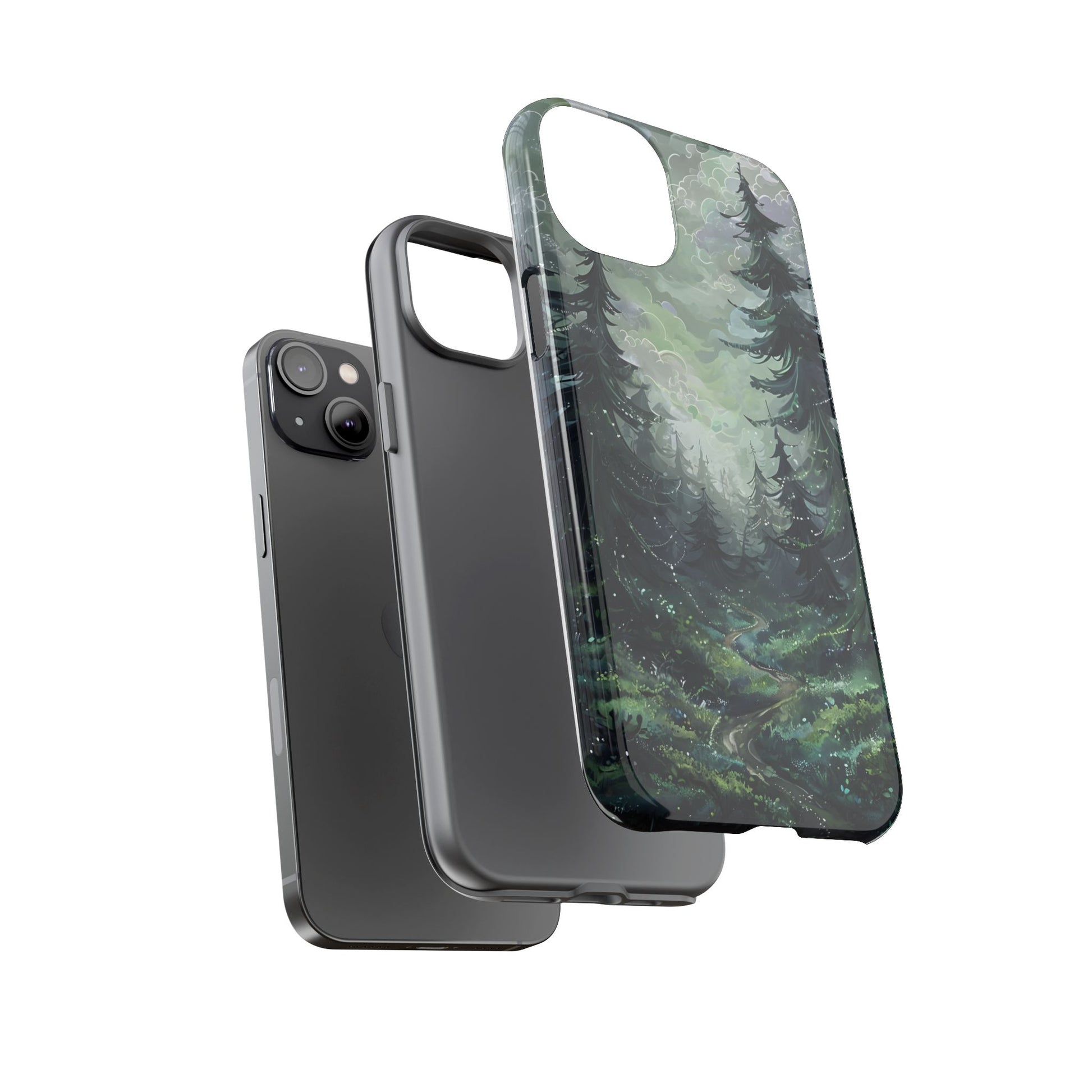 Phone Case, Whimsical Enchanted Forest, Tough Protective Cover, Unique Gift, Trendy