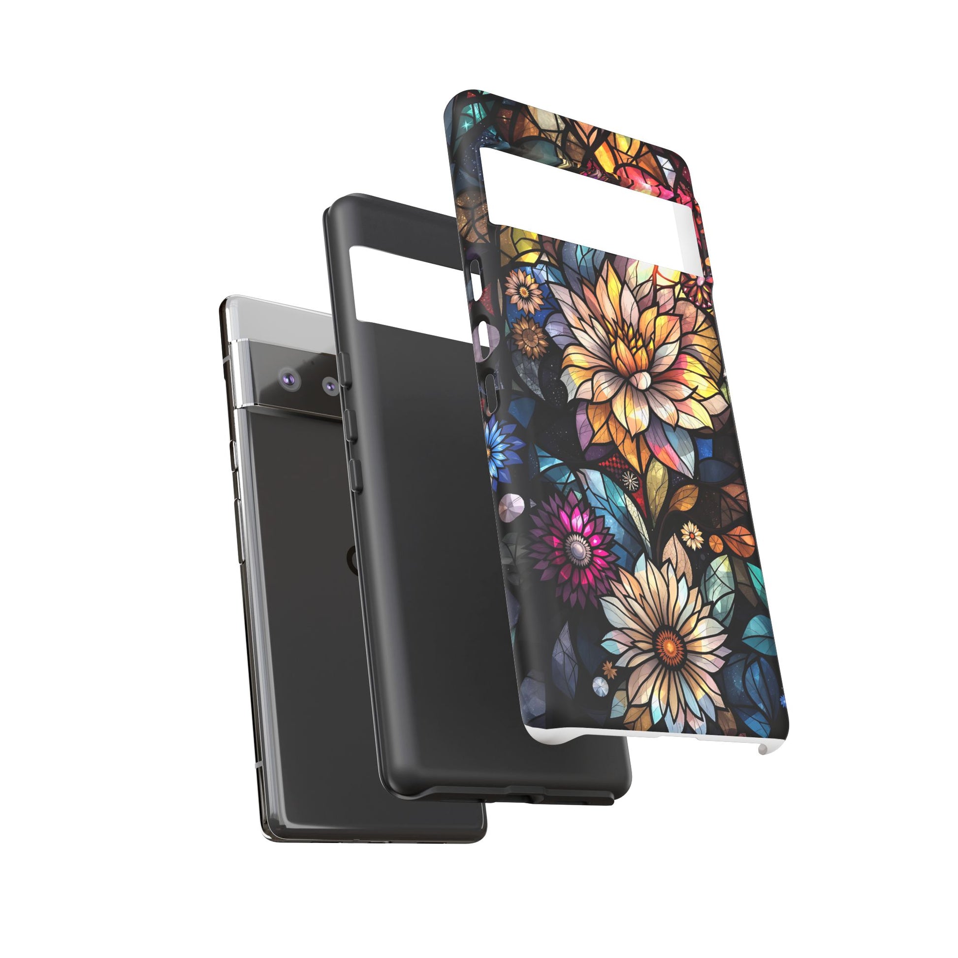 Floral Phone Case - Vibrant Petal Pattern, Tough Protection, Stylish Accessory, Gift for Nature Lovers, Eco-Friendly Design, Floral Art