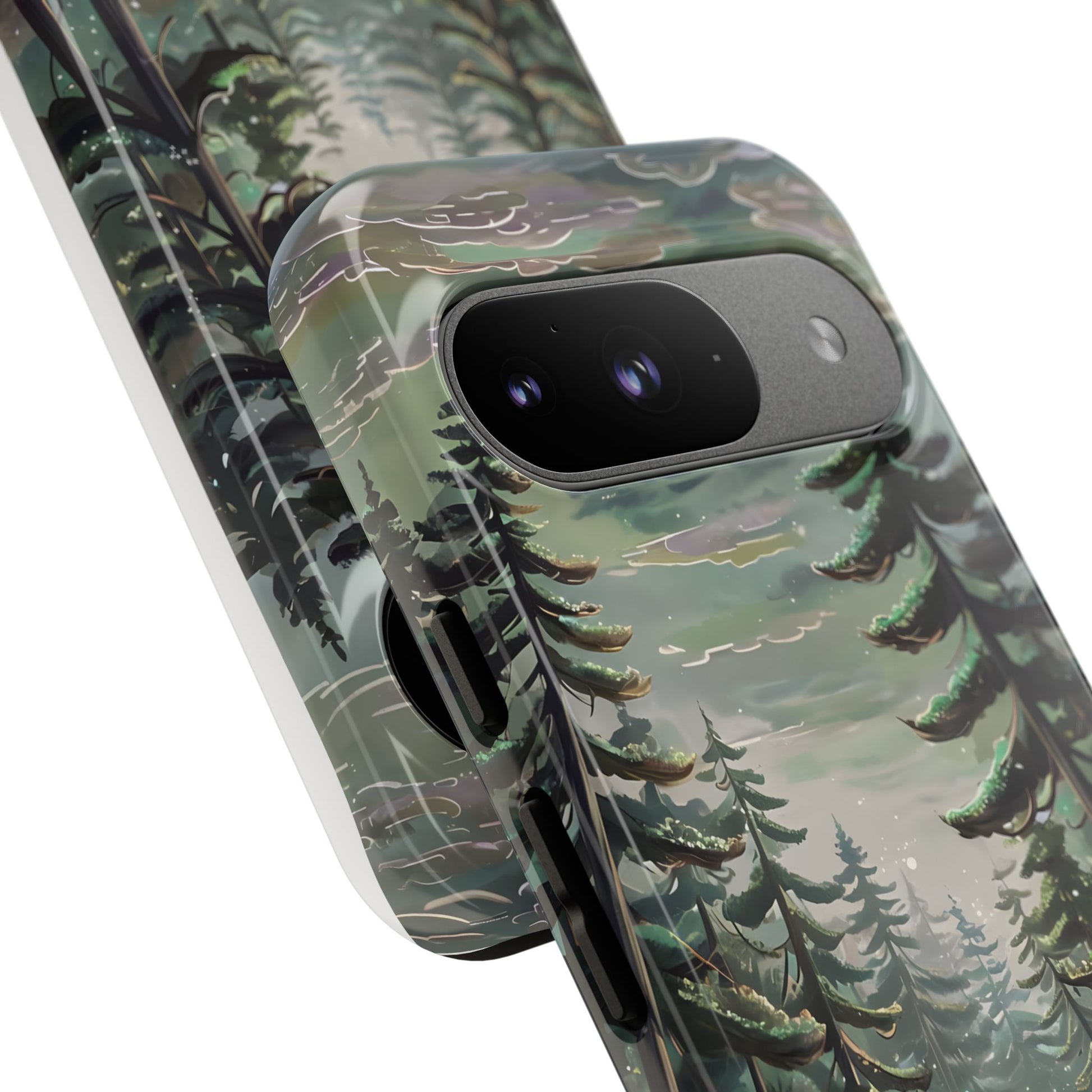 Phone Case, Whimsical Anime Forest Illustration Brimming With Enchantment, Tough Protective Cover, Unique Gift, Trendy