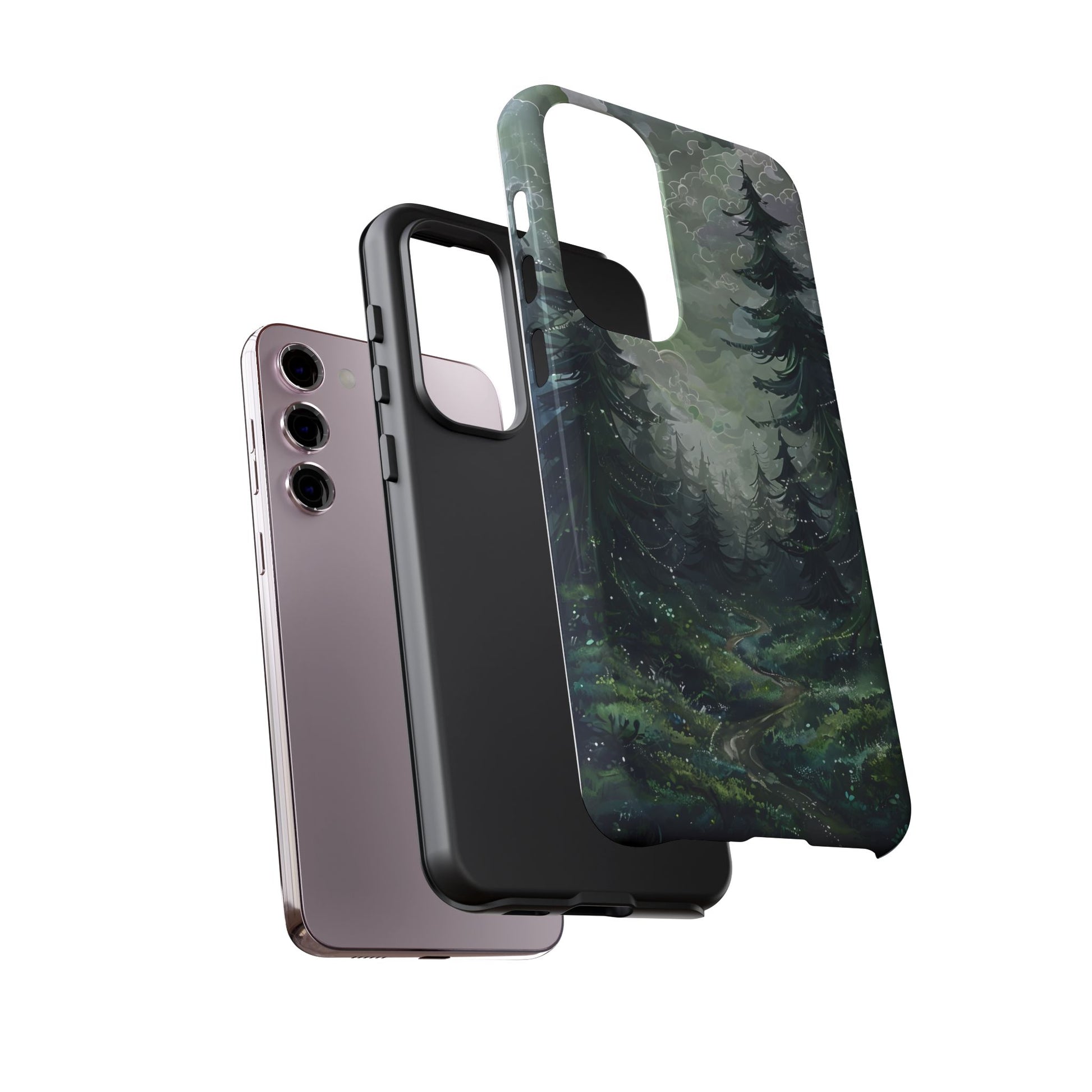 Phone Case, Whimsical Enchanted Forest, Tough Protective Cover, Unique Gift, Trendy