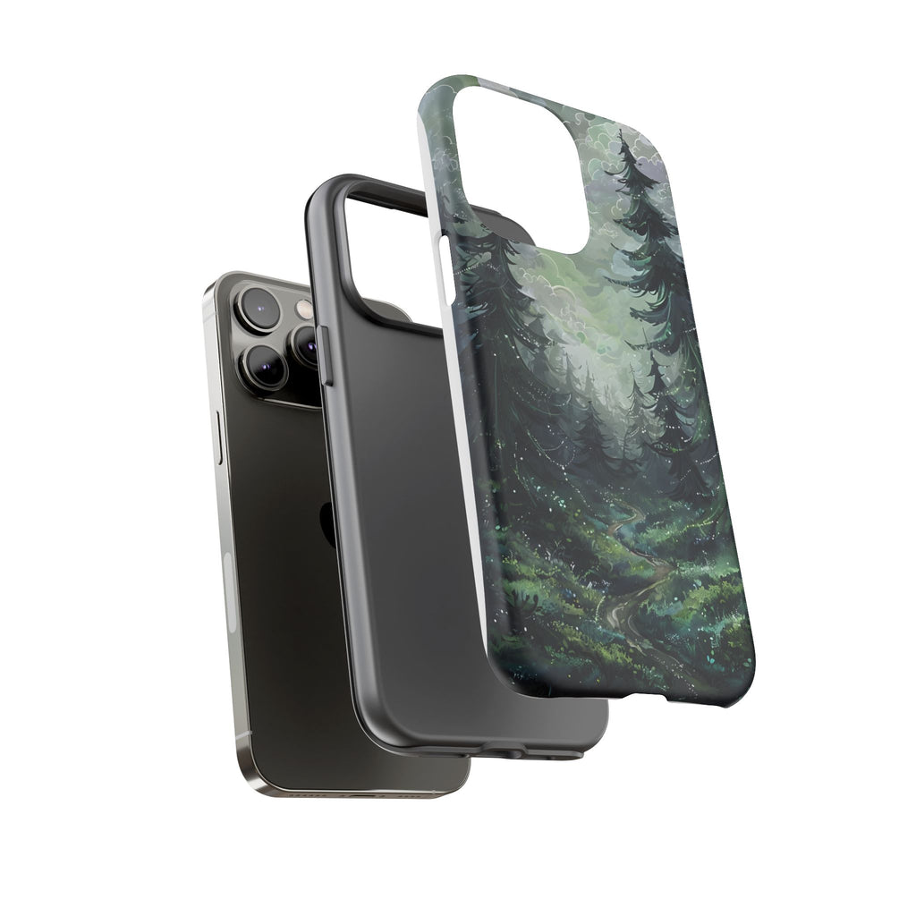Phone Case, Whimsical Enchanted Forest, Tough Protective Cover, Unique Gift, Trendy
