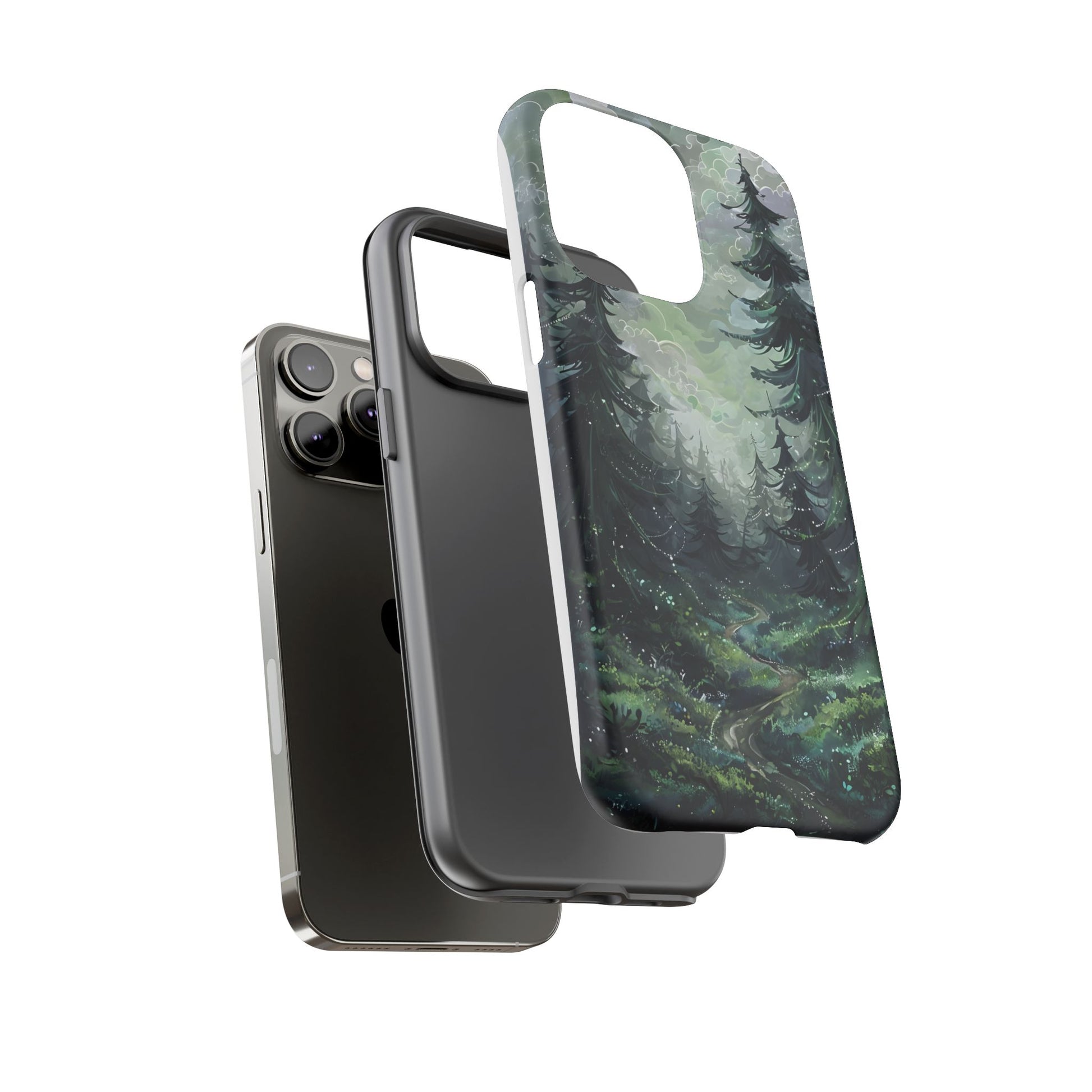 Phone Case, Whimsical Enchanted Forest, Tough Protective Cover, Unique Gift, Trendy