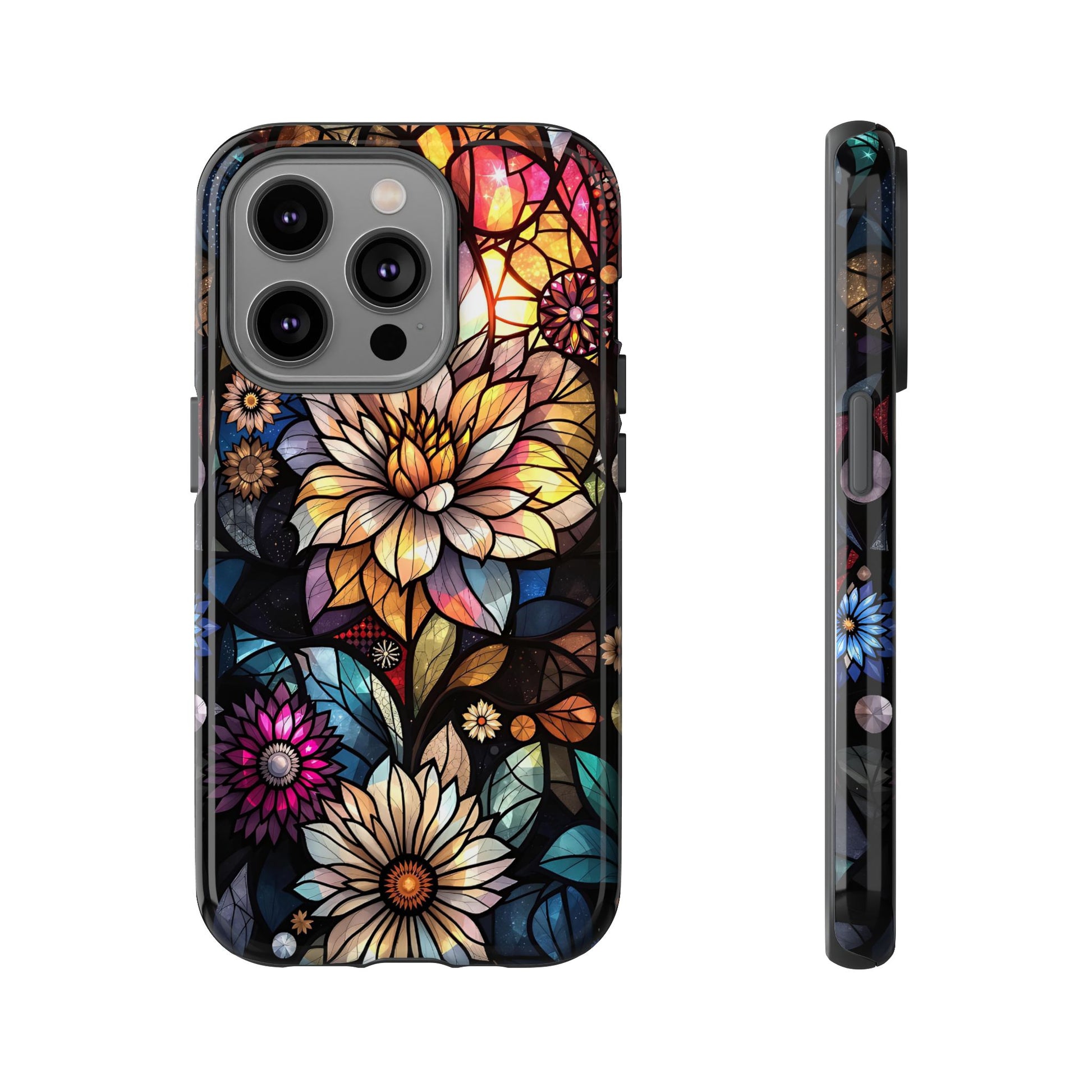 Floral Phone Case - Vibrant Petal Pattern, Tough Protection, Stylish Accessory, Gift for Nature Lovers, Eco-Friendly Design, Floral Art